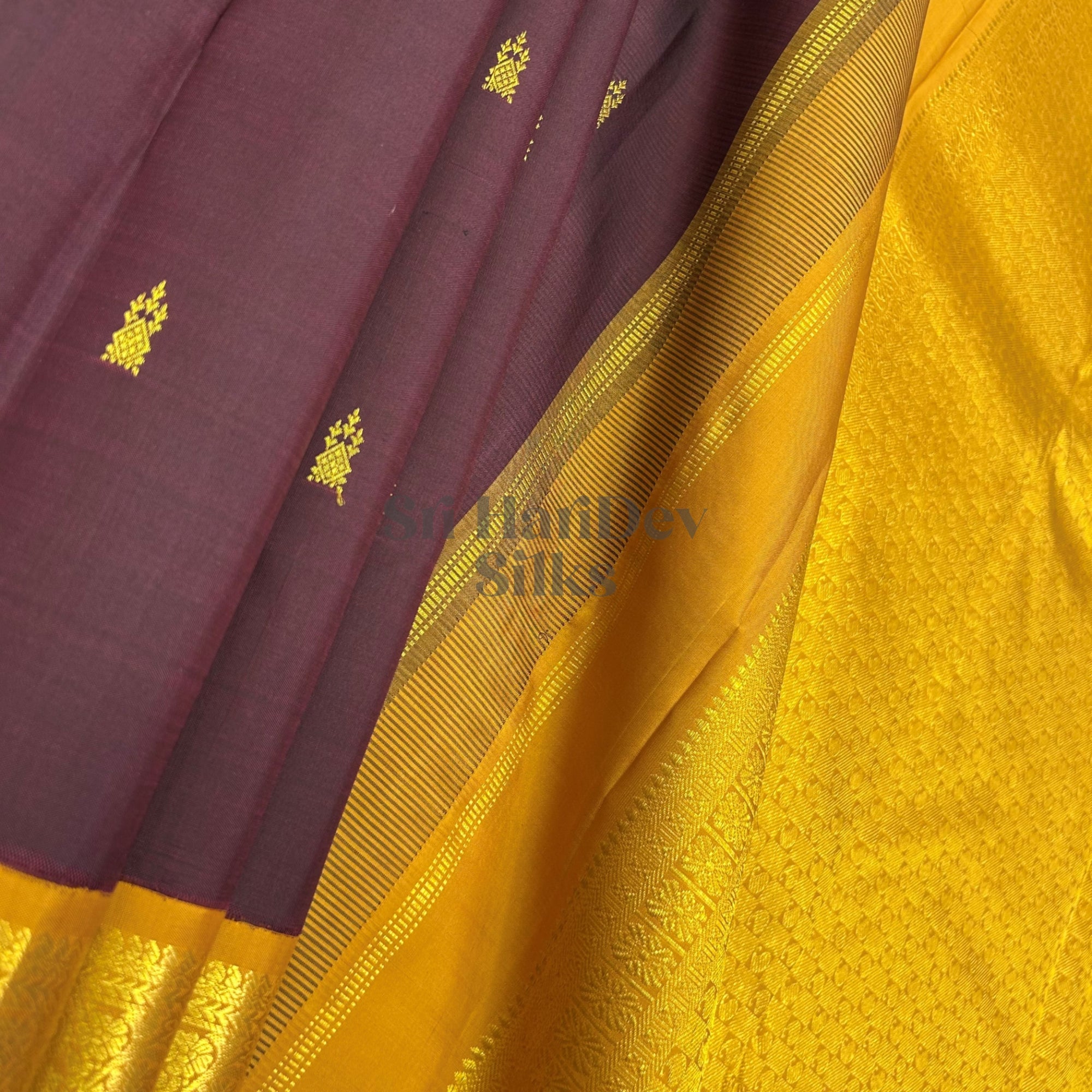SHS9373 Kanchipuram Pure Handloom Silk Sari