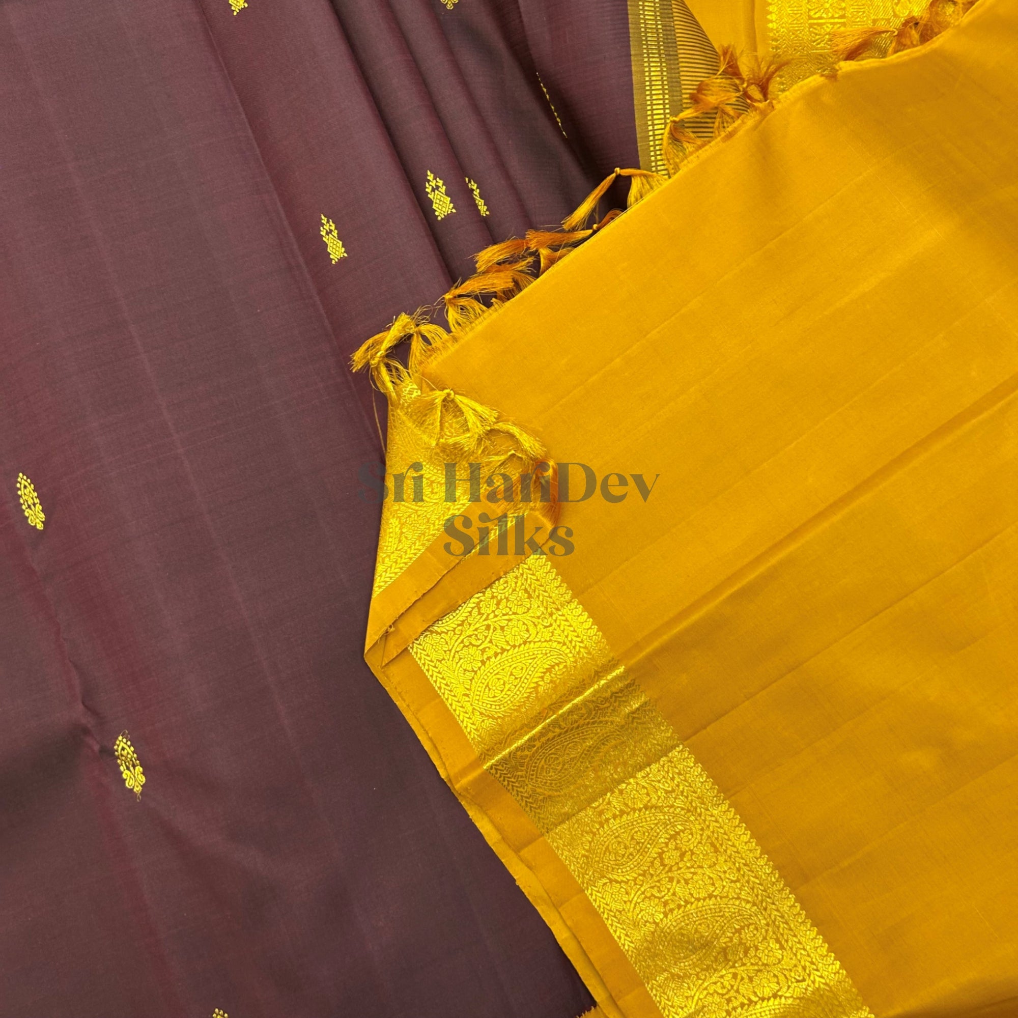 SHS9373 Kanchipuram Pure Handloom Silk Sari