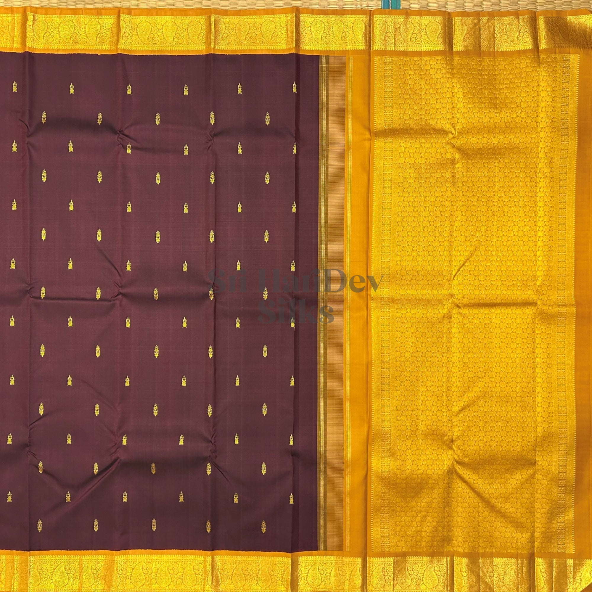 SHS9373 Kanchipuram Pure Handloom Silk Sari