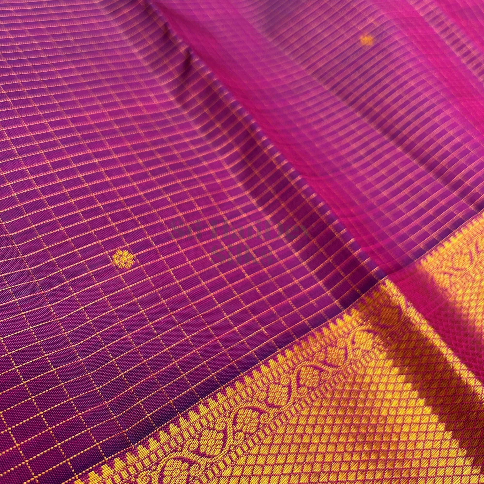 SHS7972 Kanchipuram Pure Handloom Silk Sari