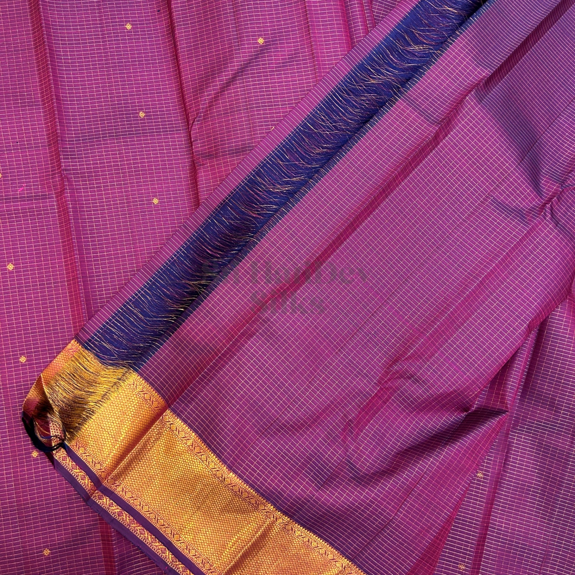 SHS7972 Kanchipuram Pure Handloom Silk Sari