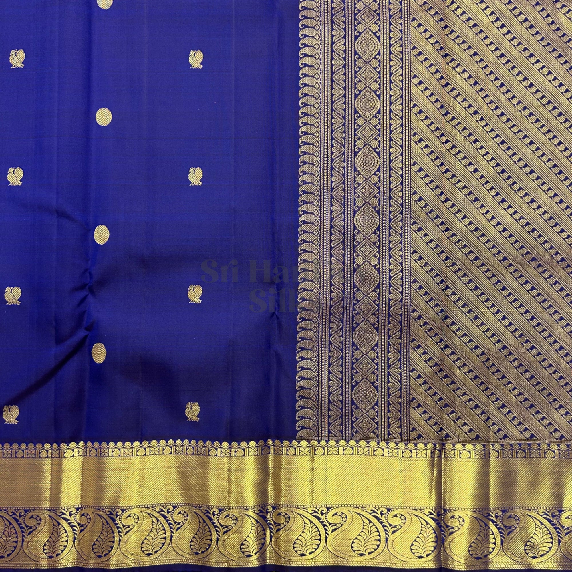 SHS7949 Kanchipuram Pure Handloom Silk Sari