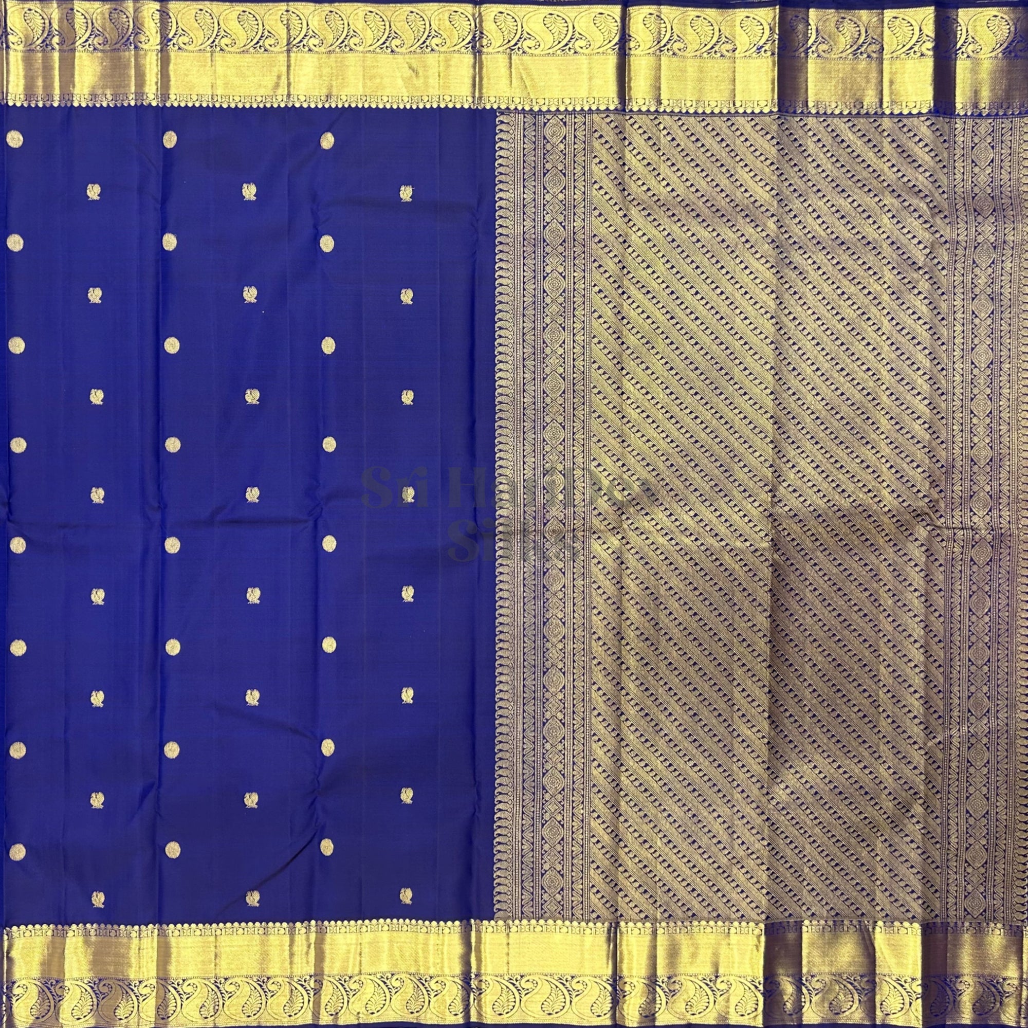 SHS7949 Kanchipuram Pure Handloom Silk Sari