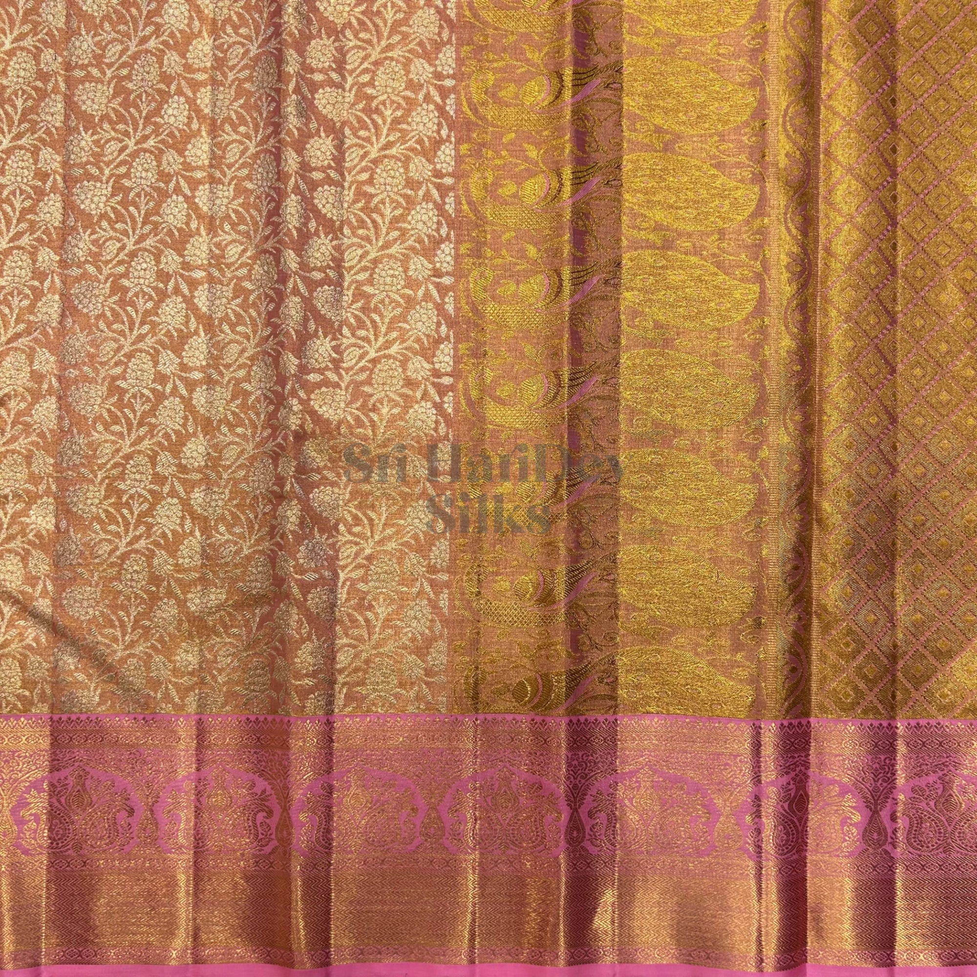 SHS7991 Kanchipuram Pure Handloom Silk Sari