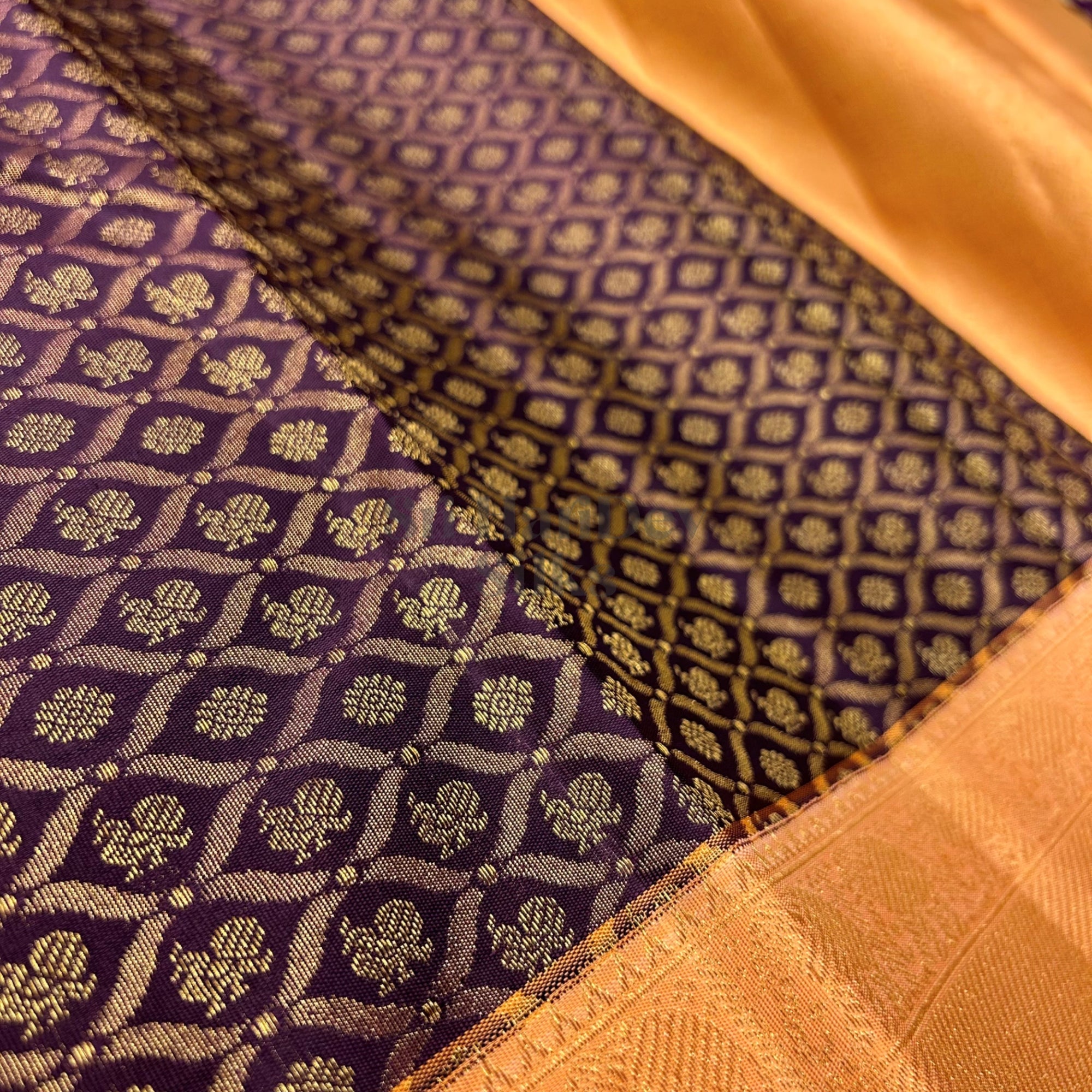 SHS8130Kanchipuram Pure Handloom Silk Sari