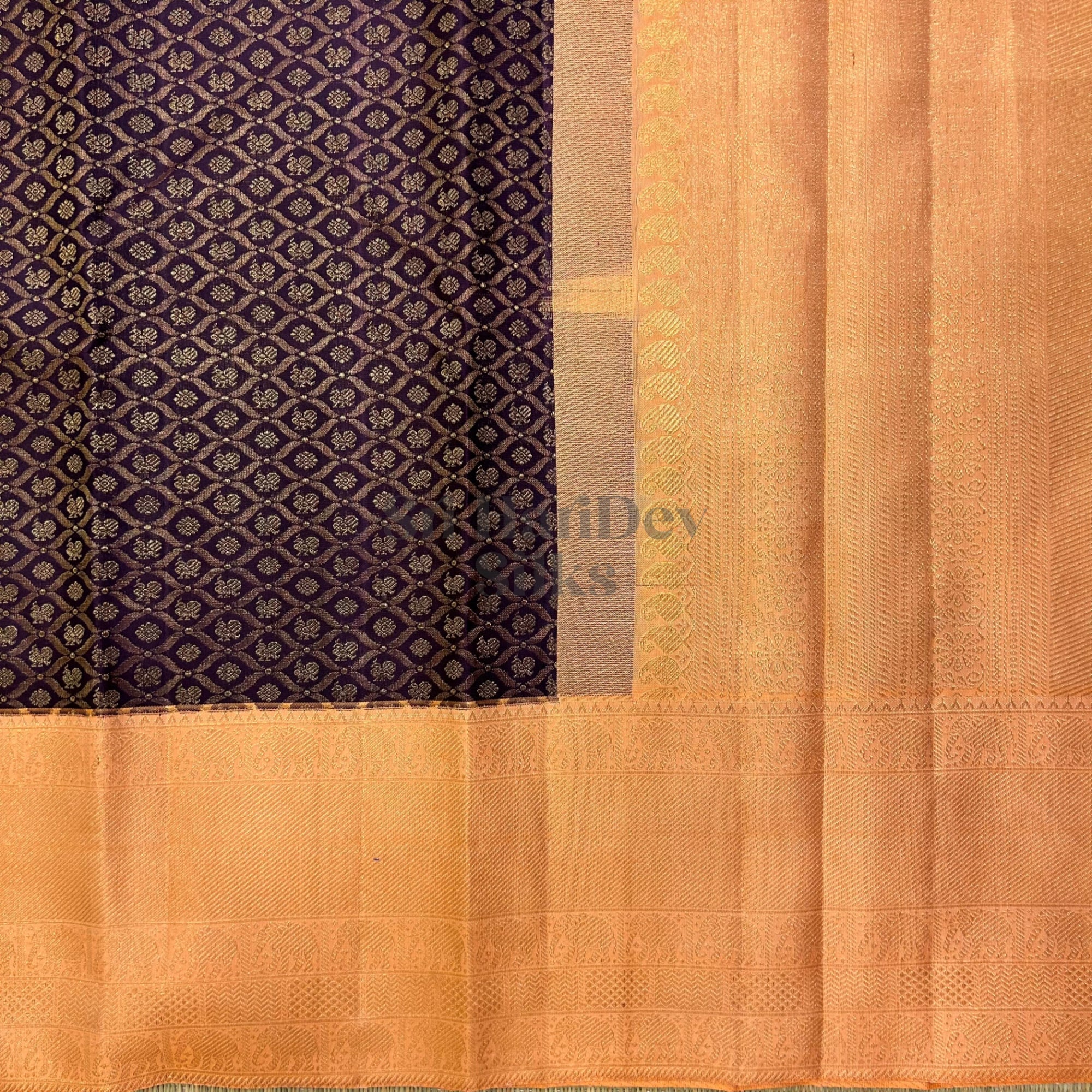SHS8130Kanchipuram Pure Handloom Silk Sari