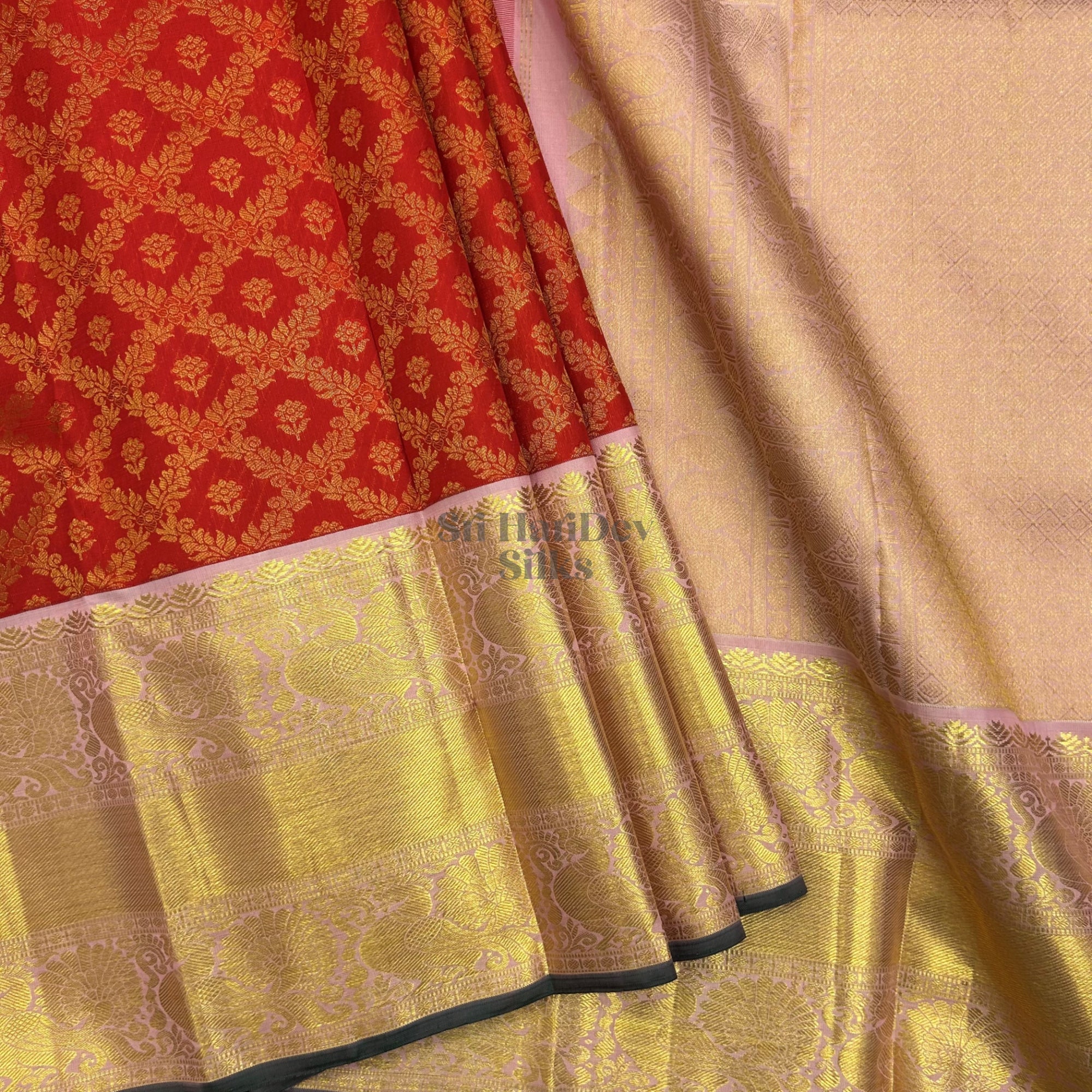 SHS9209 Kanchipuram Pure Handloom Silk Sari