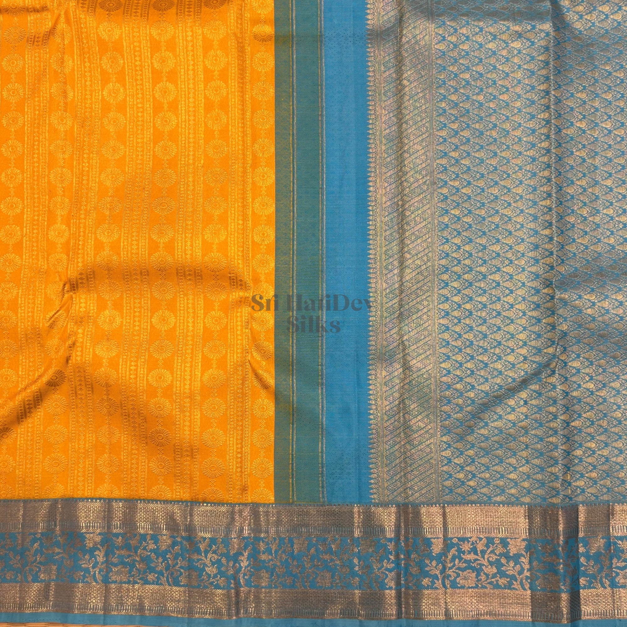 SHS9223 Kanchipuram Pure Handloom Silk Sari