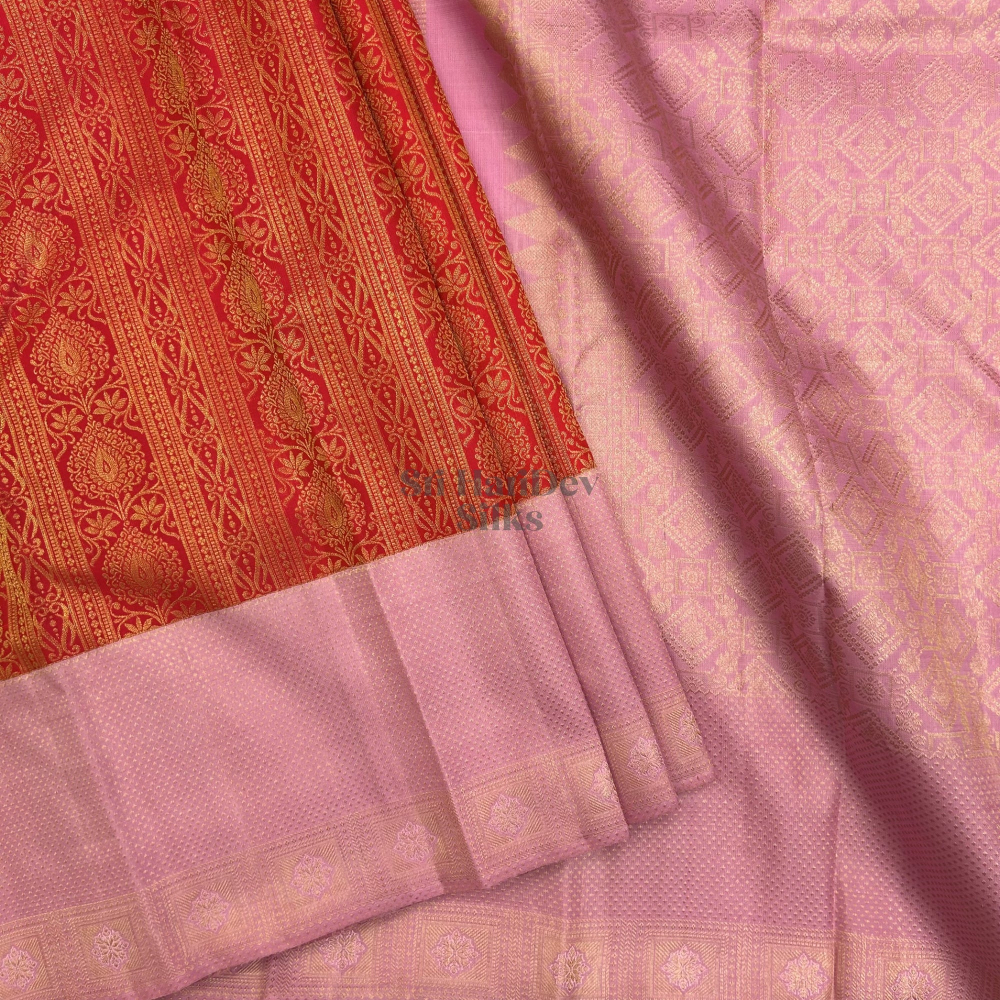 SHS9569 Kanchipuram Pure Handloom Silk Sari