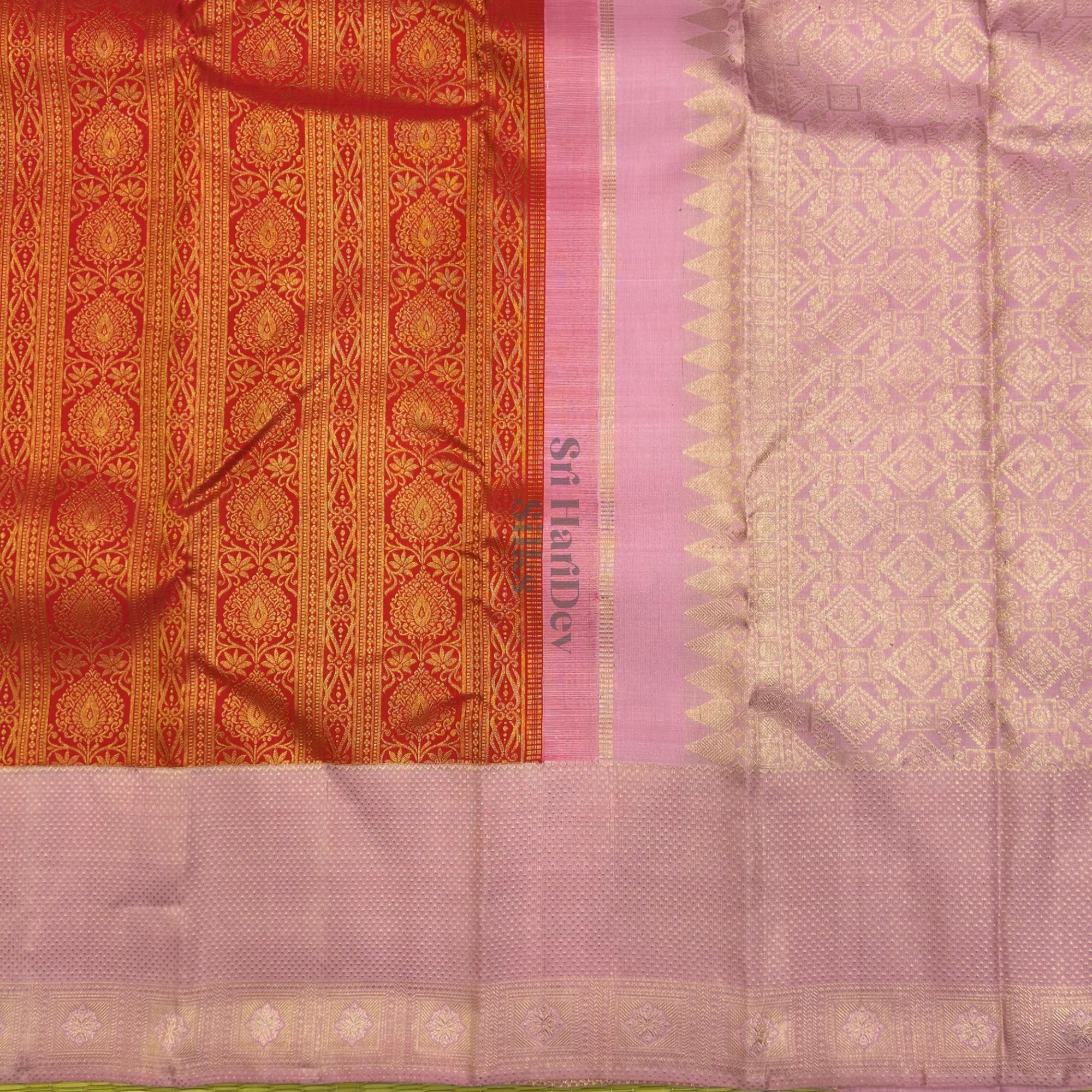 SHS9569 Kanchipuram Pure Handloom Silk Sari