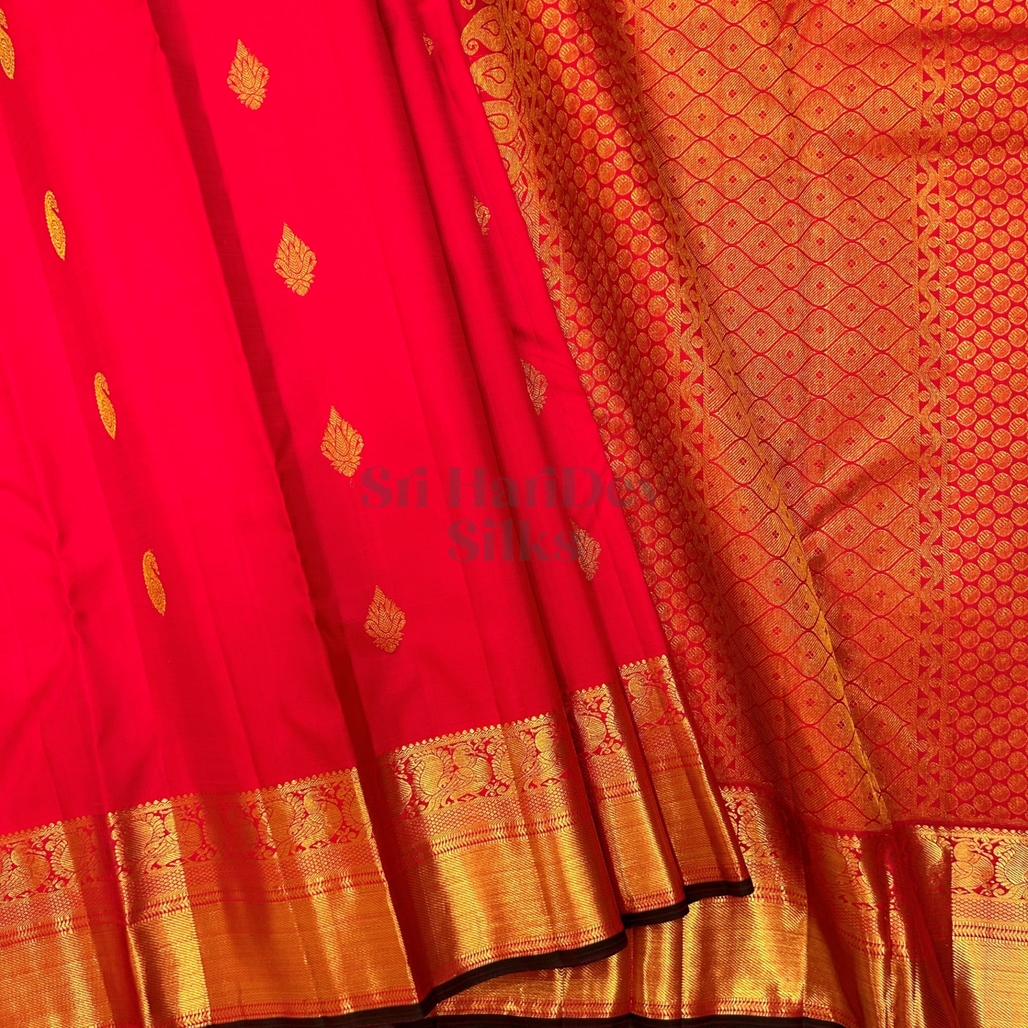 SHSSU03 Kanchipuram Pure Handloom Silk Sari
