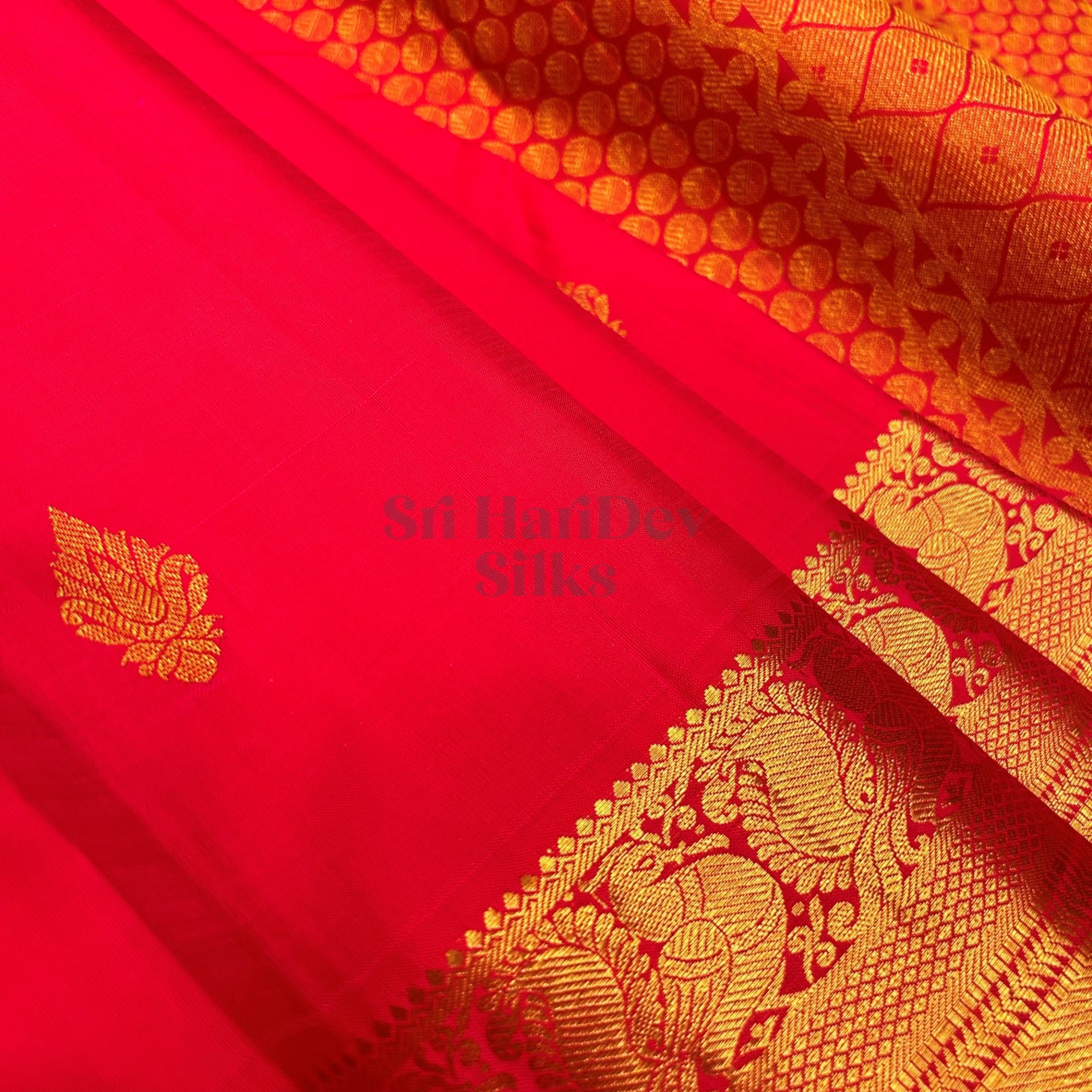 SHSSU03 Kanchipuram Pure Handloom Silk Sari