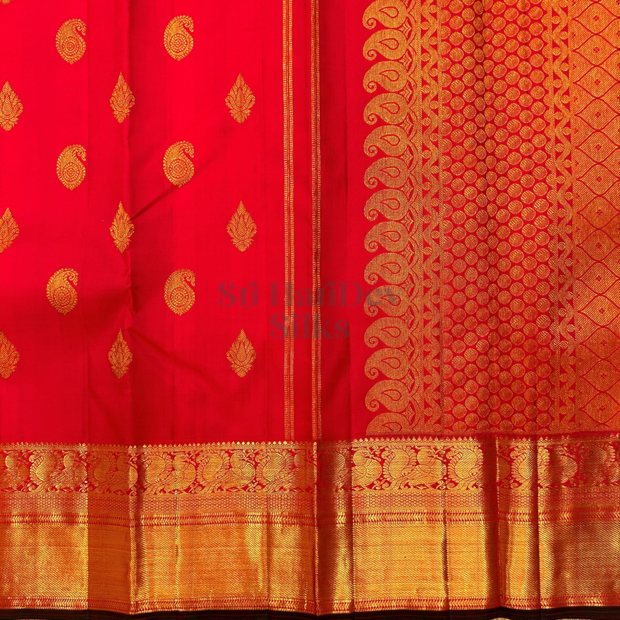 SHSSU03 Kanchipuram Pure Handloom Silk Sari