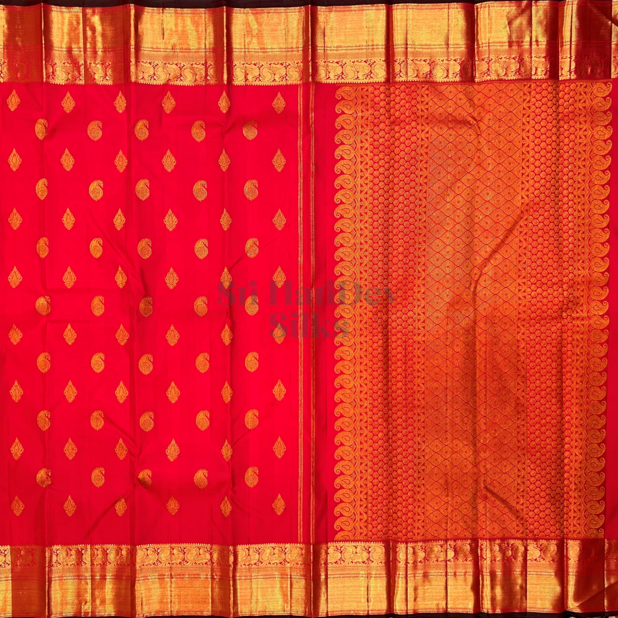 SHSSU03 Kanchipuram Pure Handloom Silk Sari