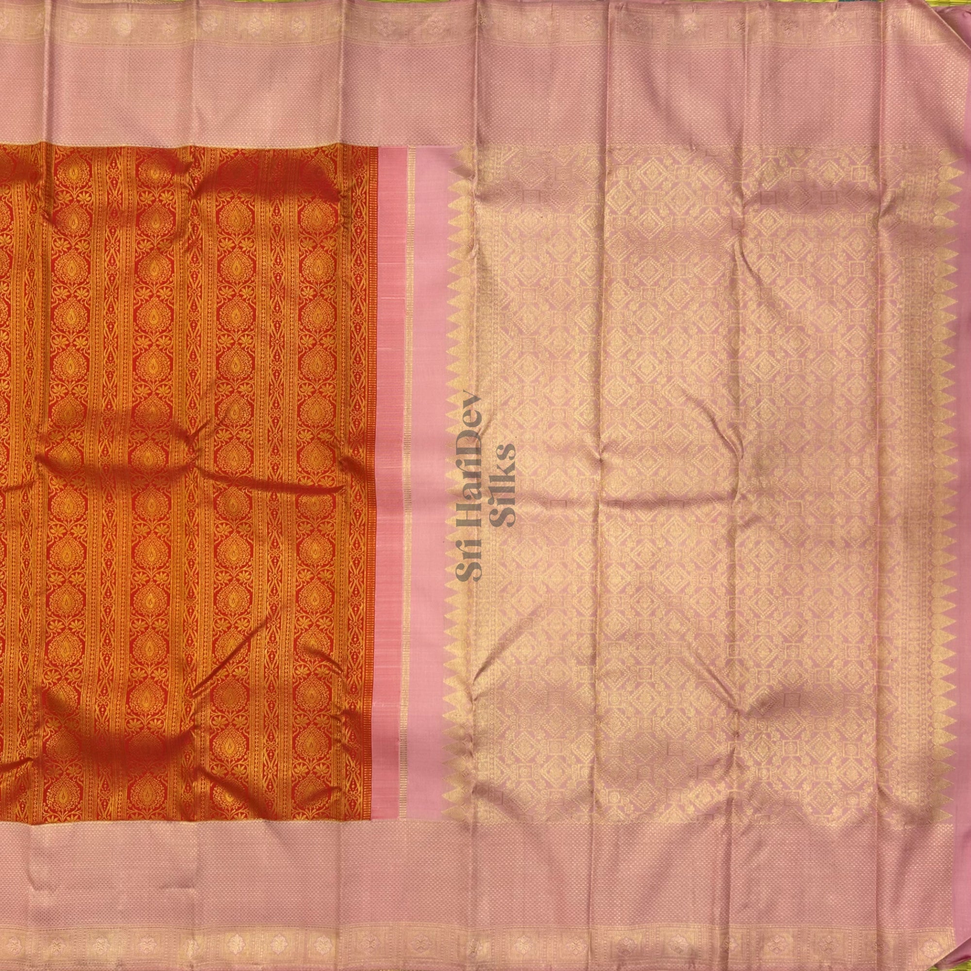 SHS9569 Kanchipuram Pure Handloom Silk Sari