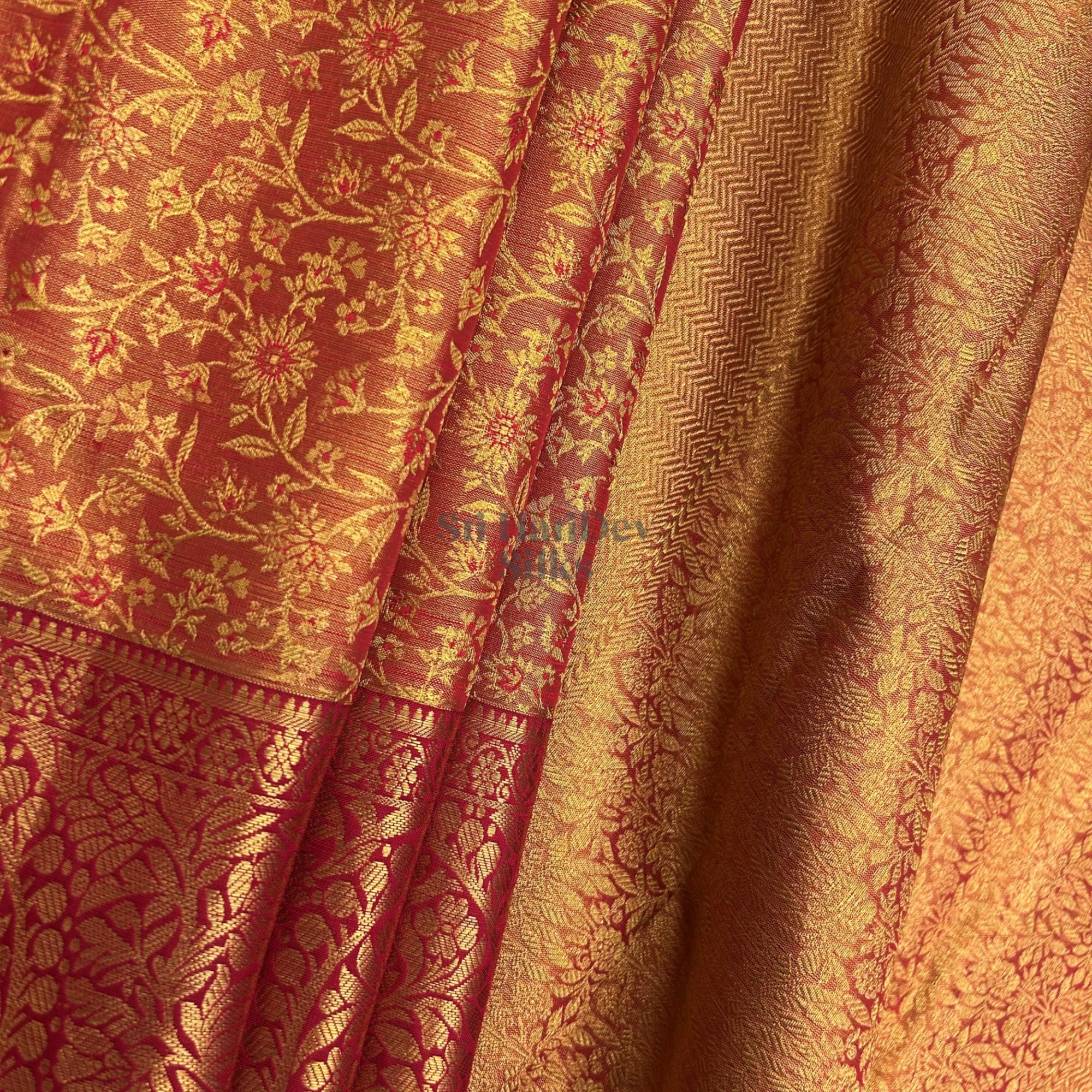 SHS9502 Kanchipuram Pure Handloom Silk Sari