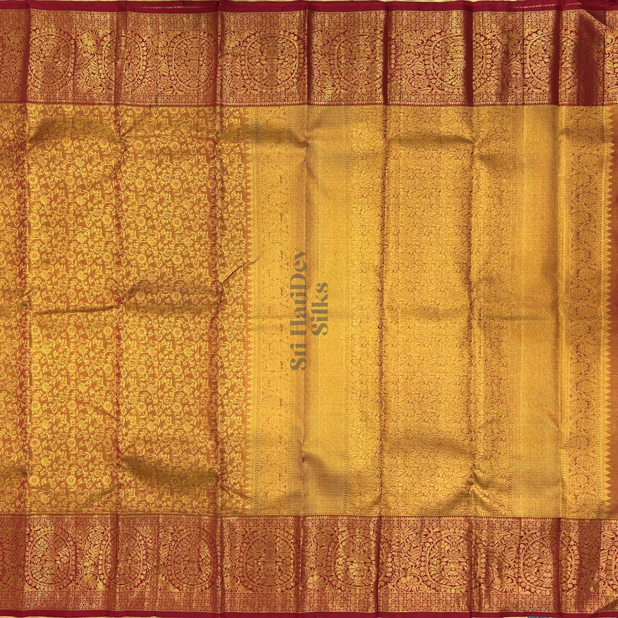 SHS9502 Kanchipuram Pure Handloom Silk Sari
