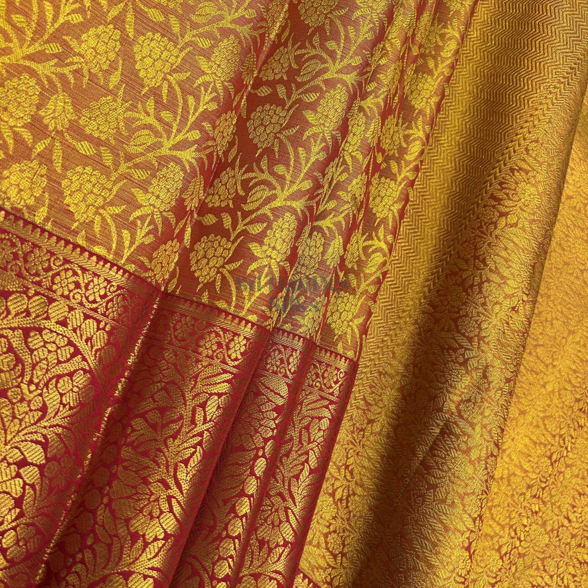 SHS9254 Kanchipuram Pure Handloom Silk Sari