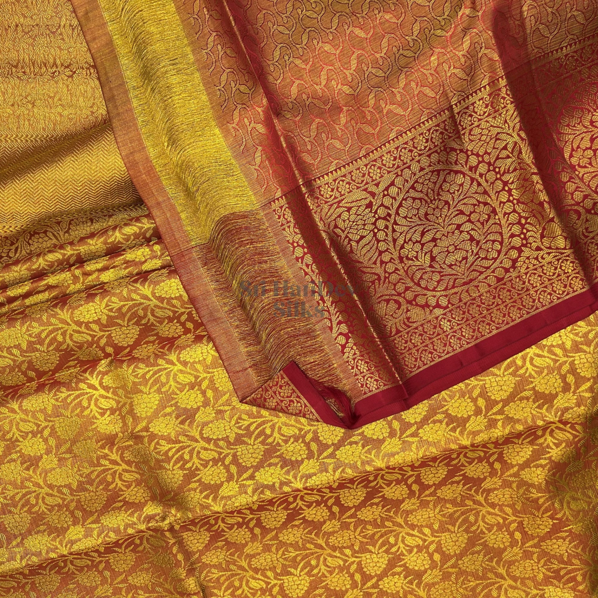 SHS9254 Kanchipuram Pure Handloom Silk Sari