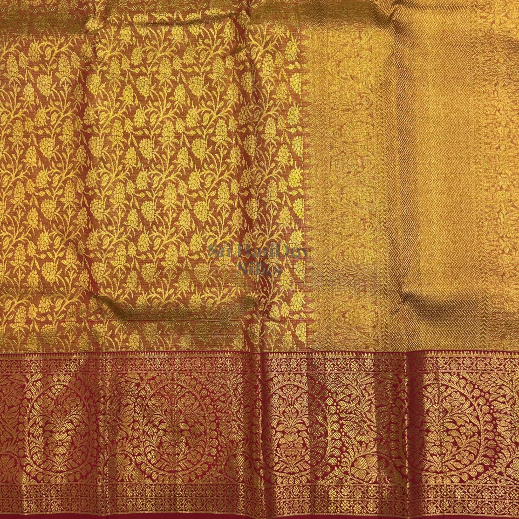 SHS9254 Kanchipuram Pure Handloom Silk Sari