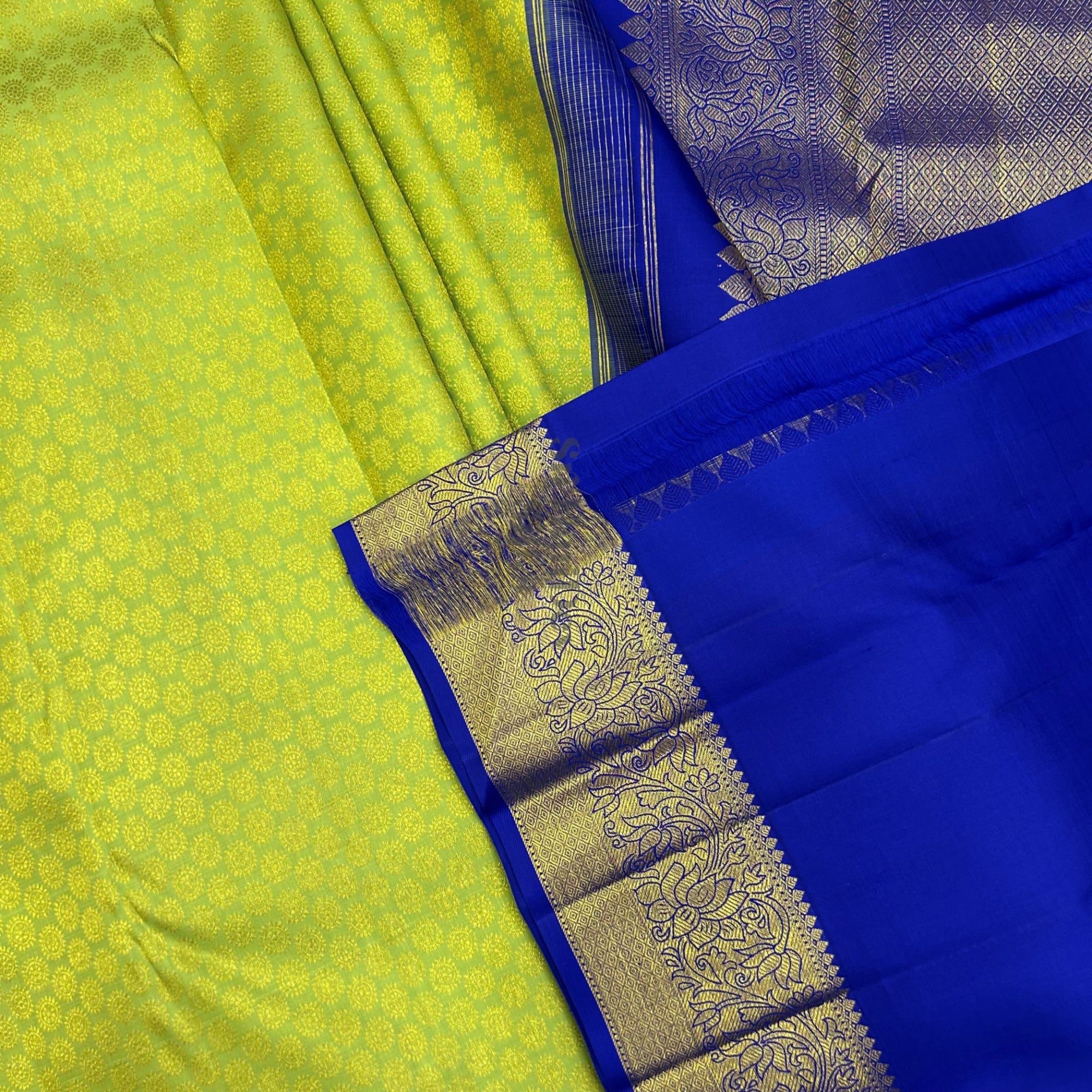 SHS9499 Kanchipuram Pure Handloom Silk Sari