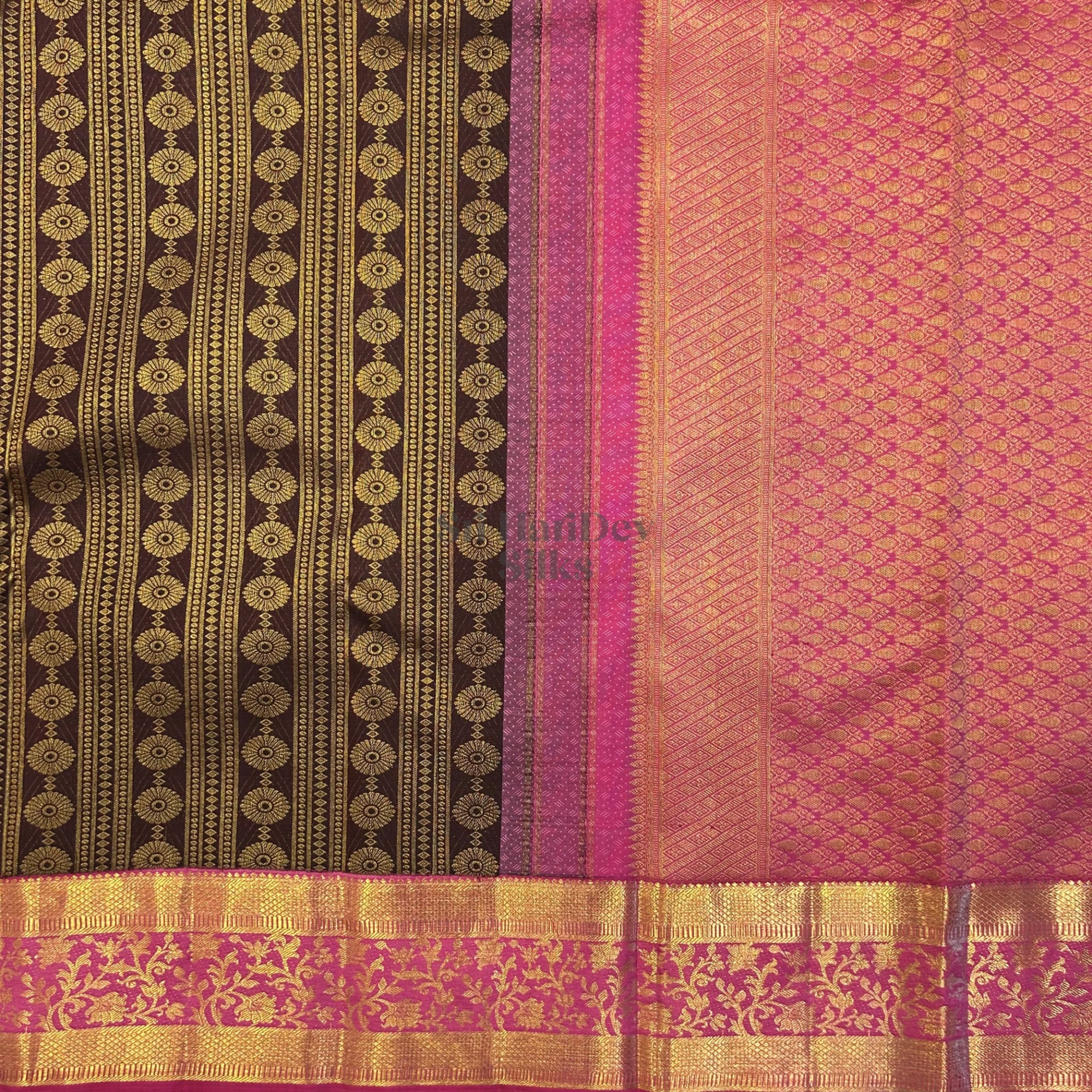 SHS3511 Kanchipuram Pure Handloom Silk Sari