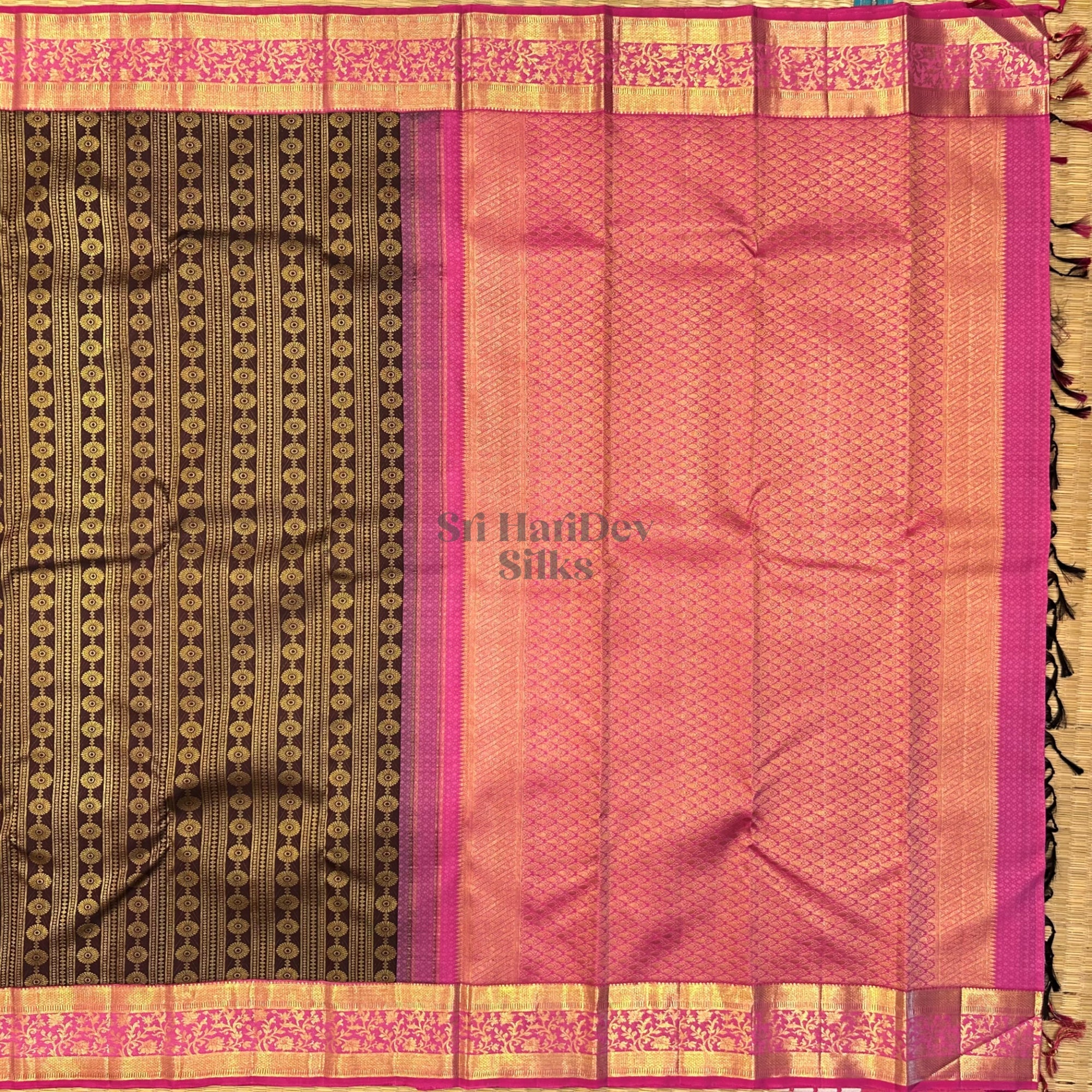 SHS3511 Kanchipuram Pure Handloom Silk Sari