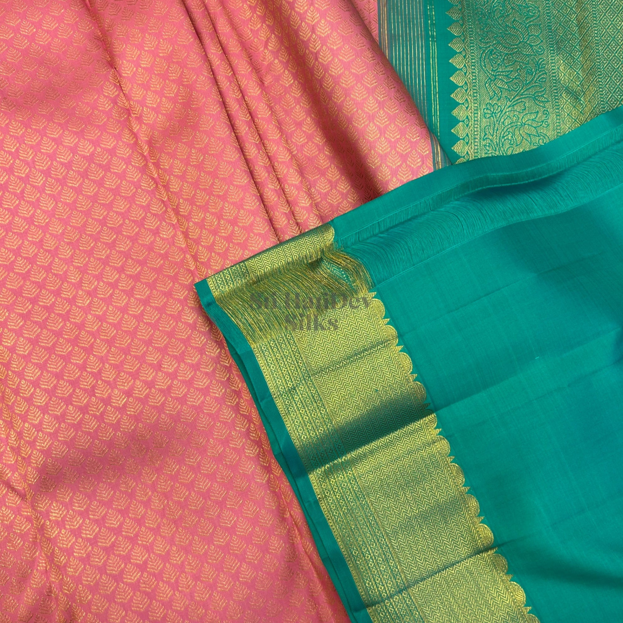 SHS9073 Kanchipuram Pure Handloom Silk Sari