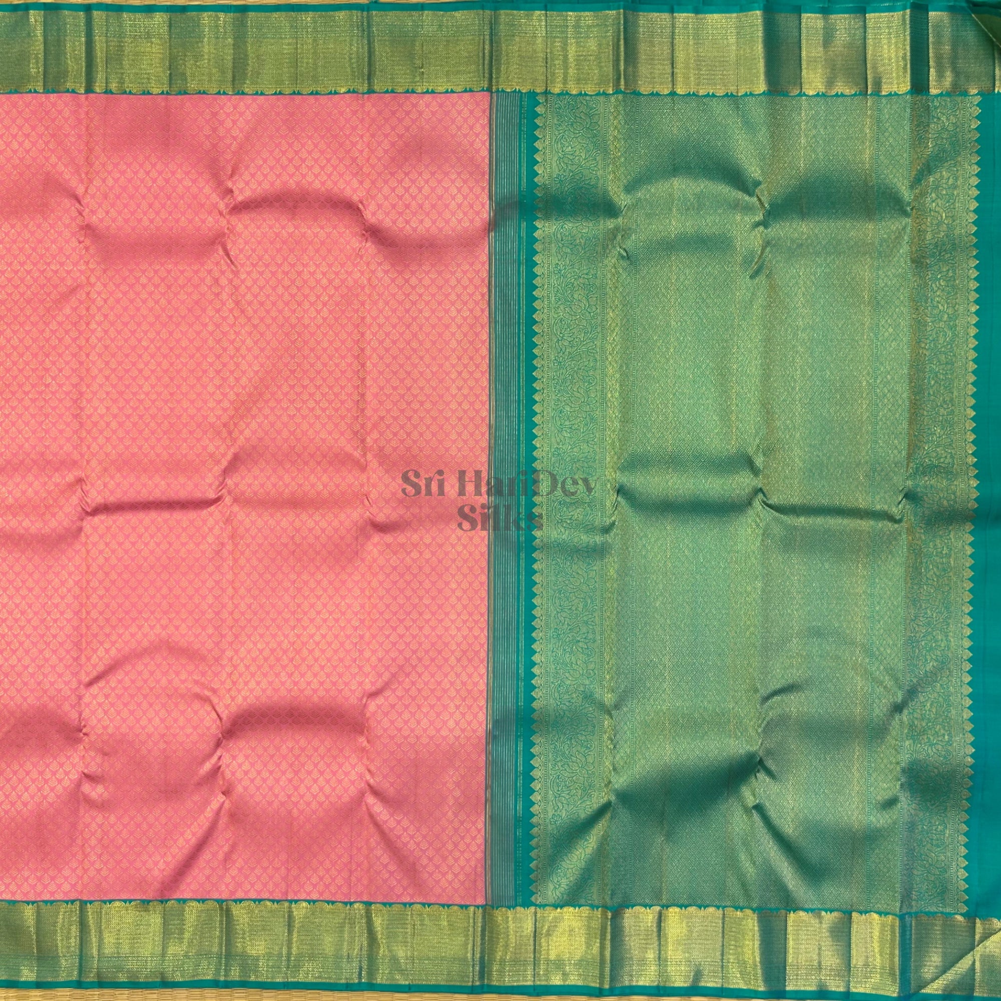 SHS9073 Kanchipuram Pure Handloom Silk Sari