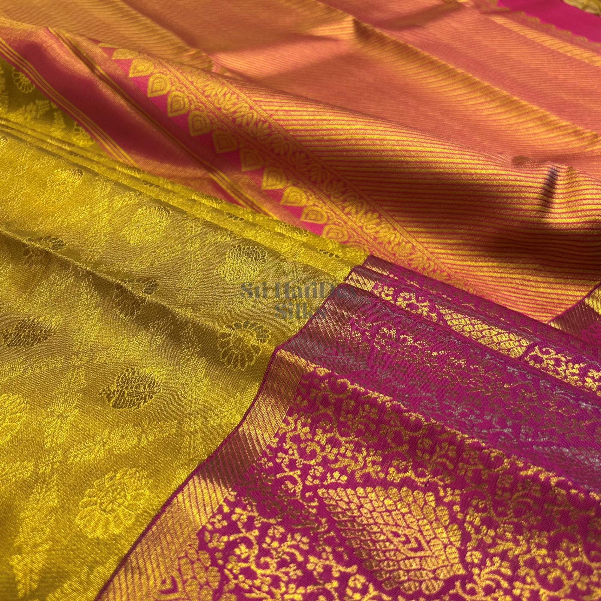 SHS9060 Kanchipuram Pure Handloom Silk Sari