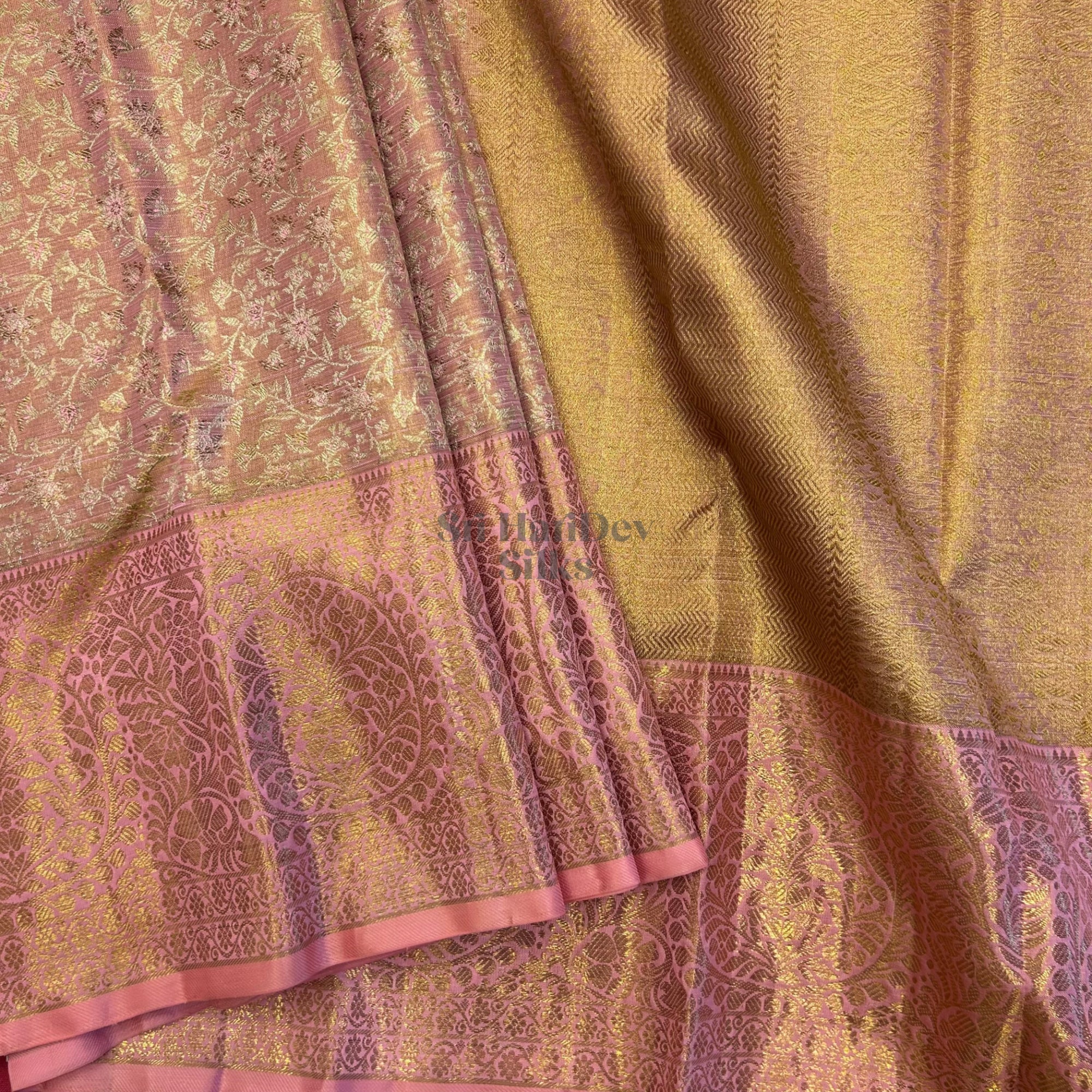 SHS9045 Kanchipuram Pure Handloom Silk Sari