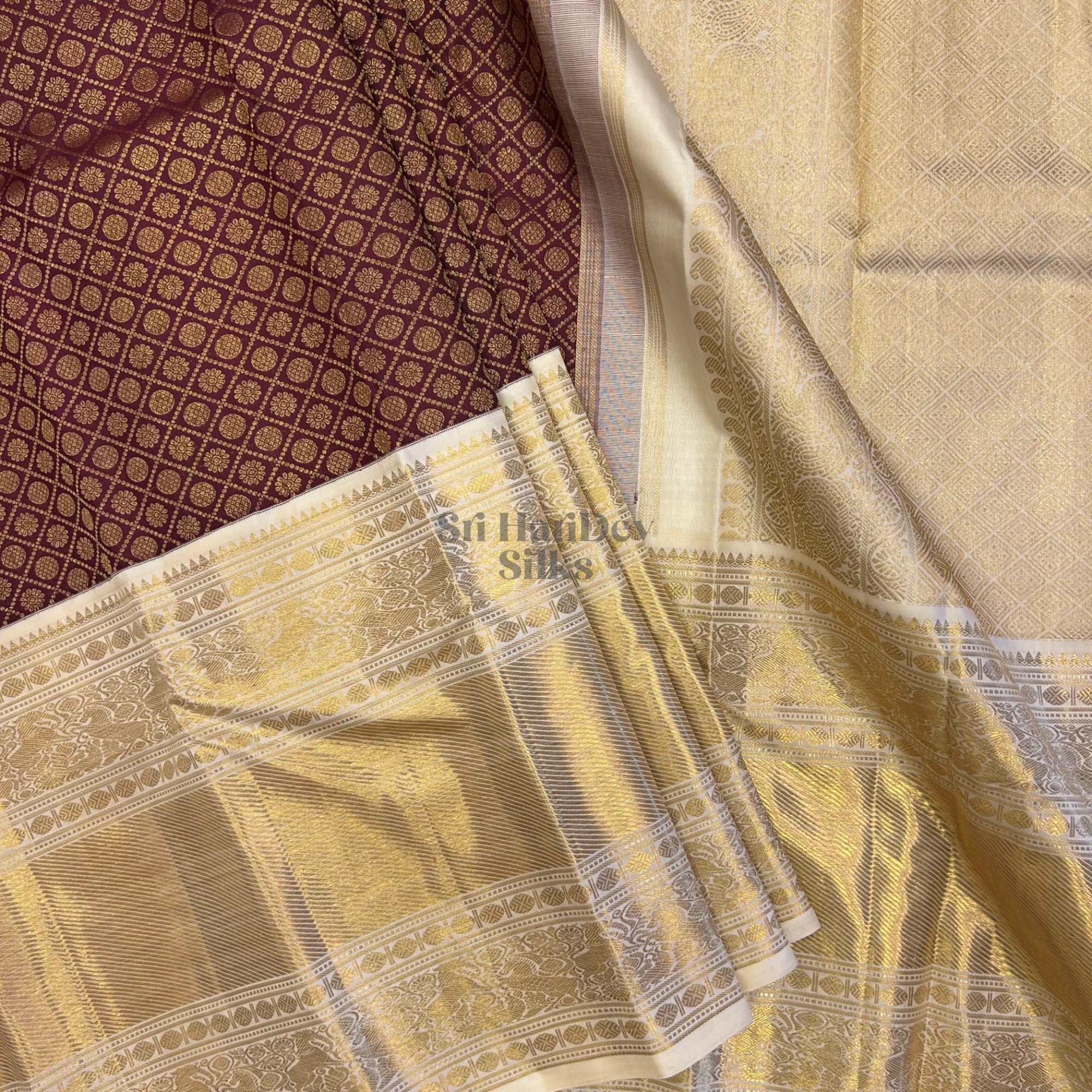 SHS9006 Kanchipuram Pure Handloom Silk Sari