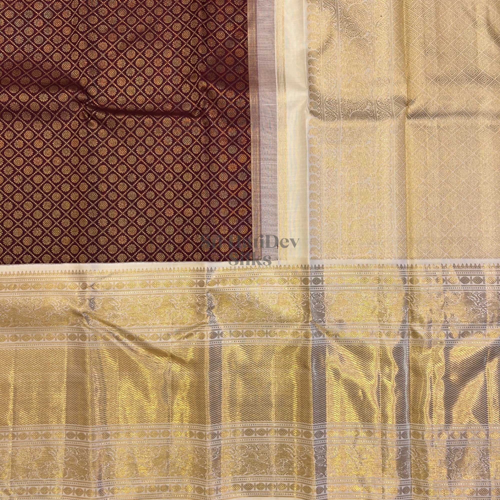 SHS9006 Kanchipuram Pure Handloom Silk Sari