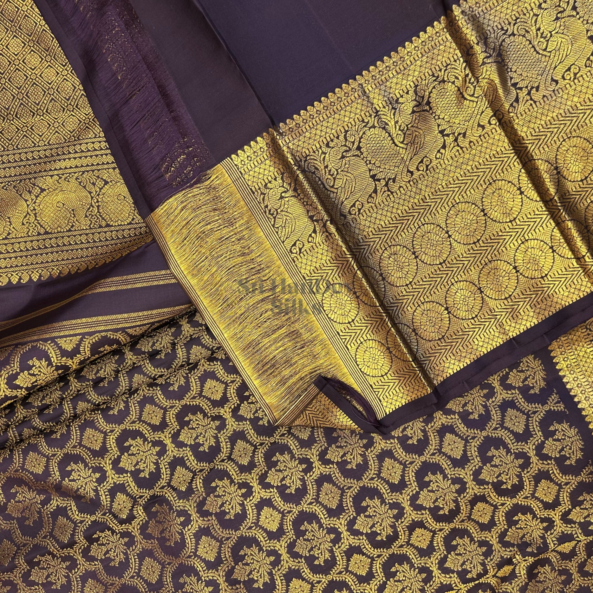 SHS9566 Kanchipuram Pure Handloom Silk Sari