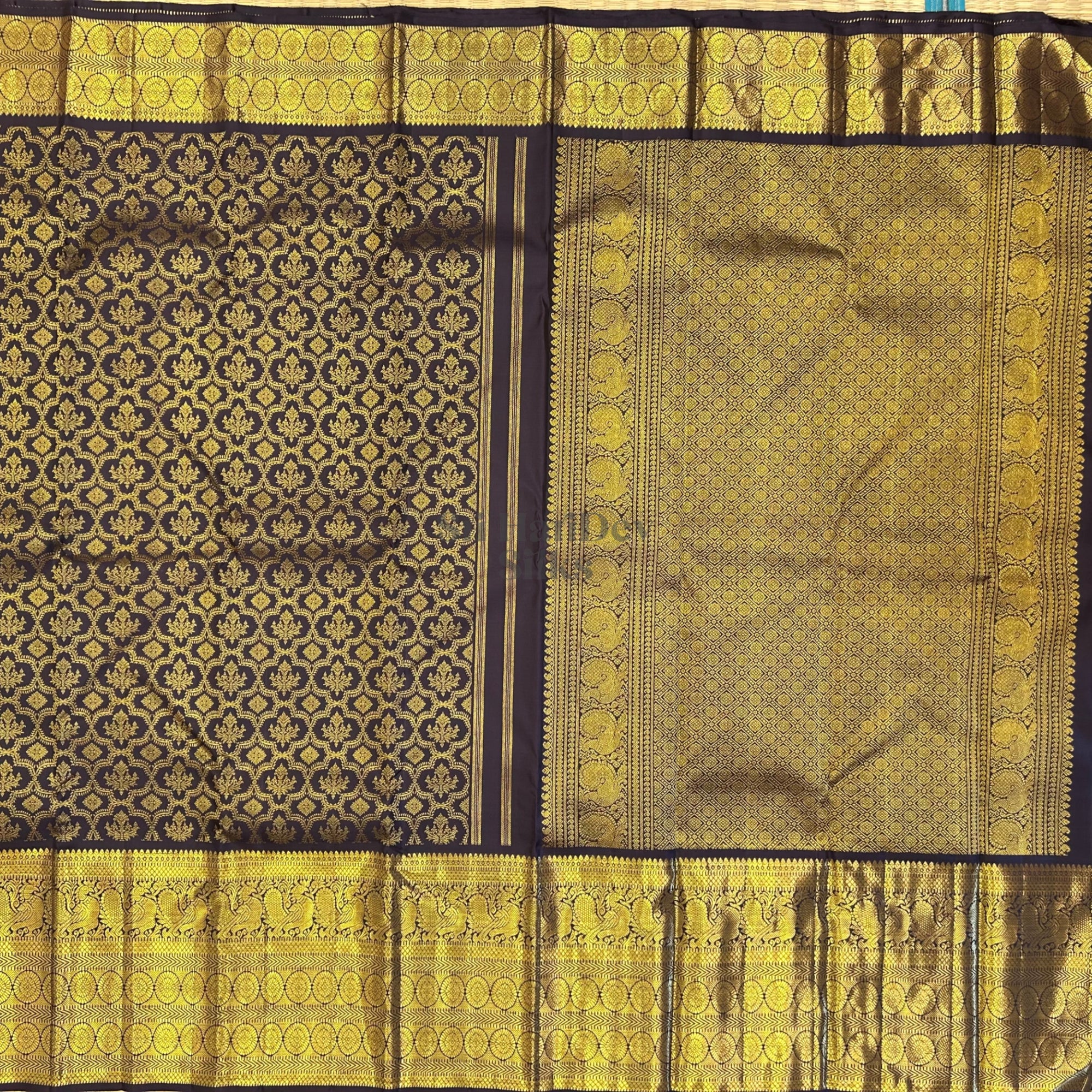 SHS9566 Kanchipuram Pure Handloom Silk Sari