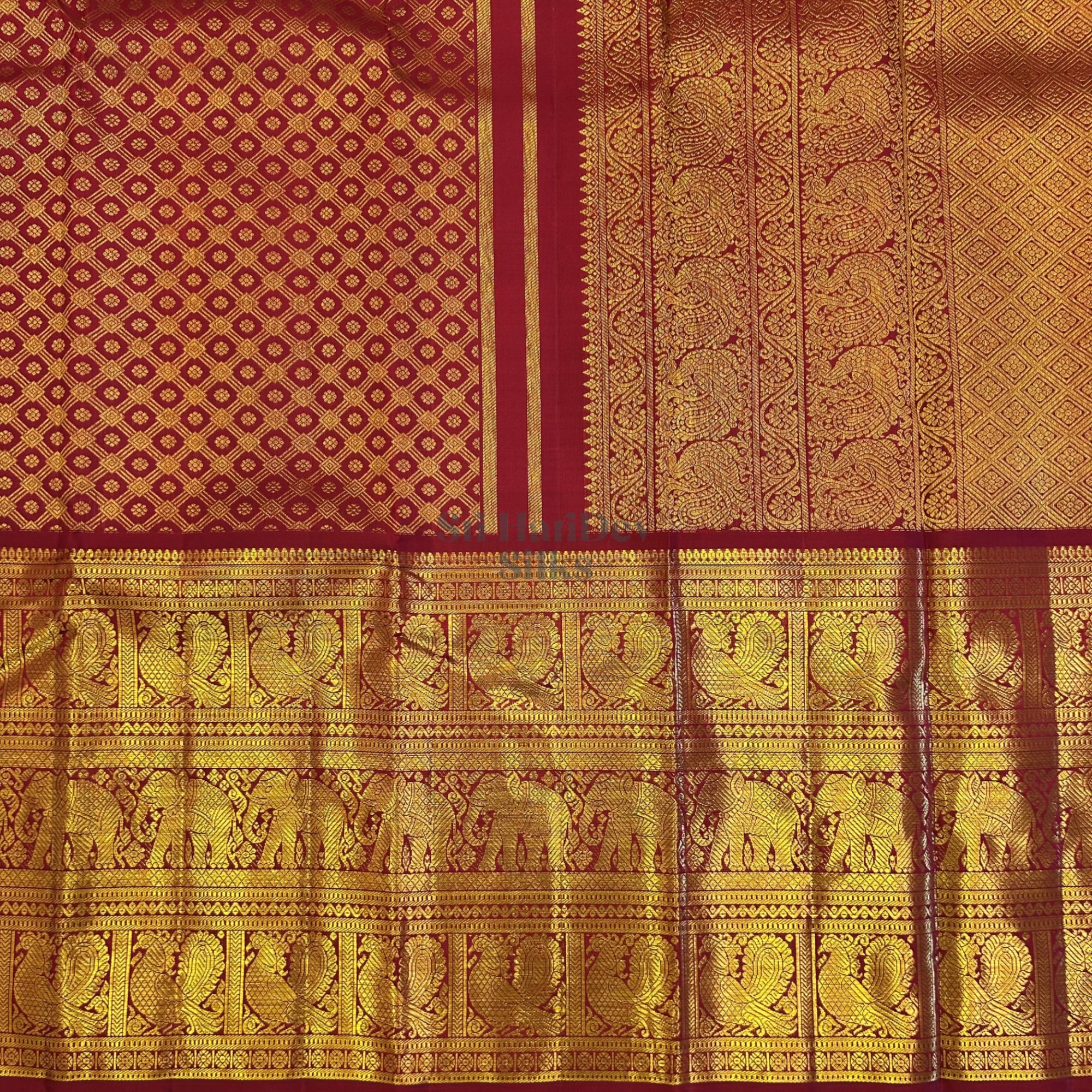 SHS9567 Kanchipuram Pure Handloom Silk Sari