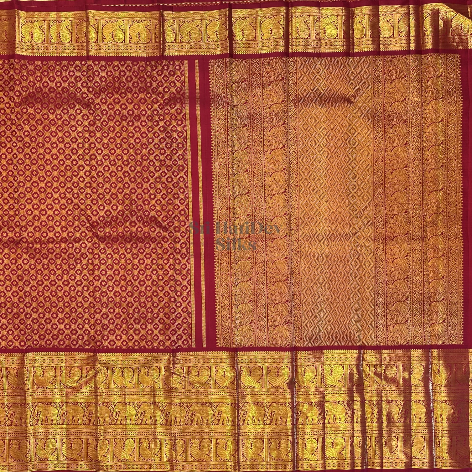 SHS9567 Kanchipuram Pure Handloom Silk Sari
