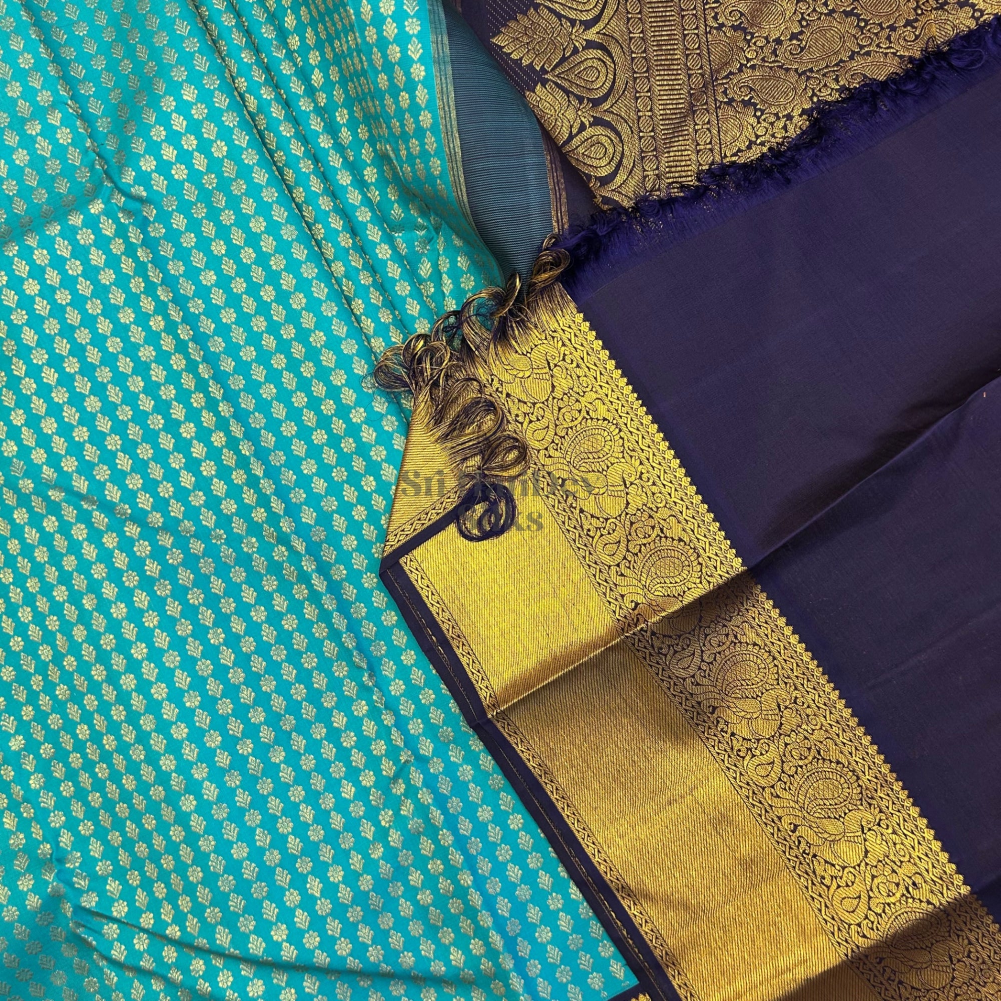 SHS9250 Kanchipuram Pure Handloom Silk Sari