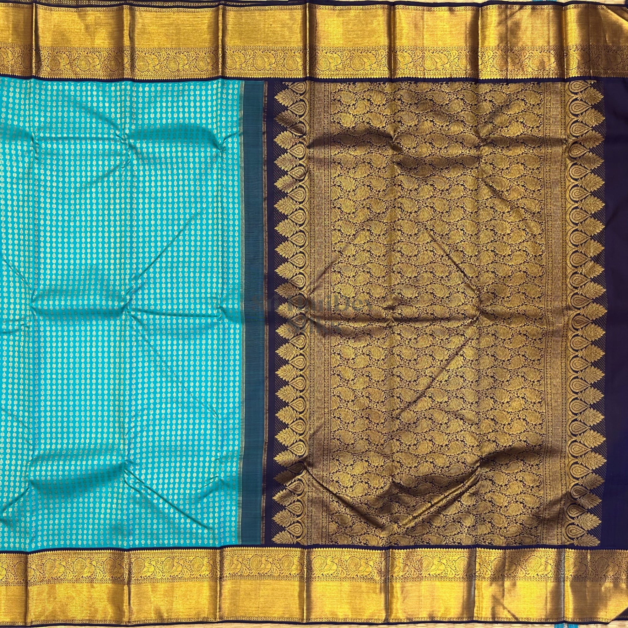 SHS9250 Kanchipuram Pure Handloom Silk Sari