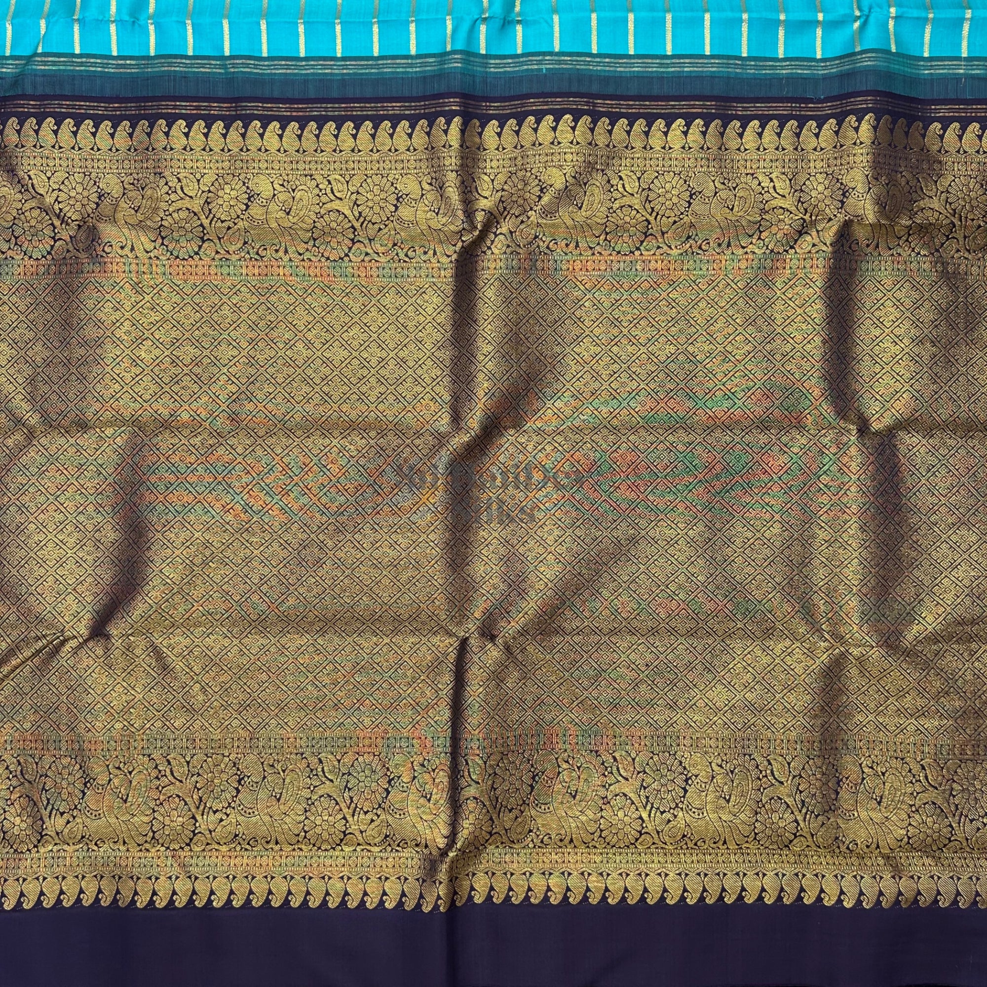 SHS9214 Kanchipuram Pure Handloom Silk Sari