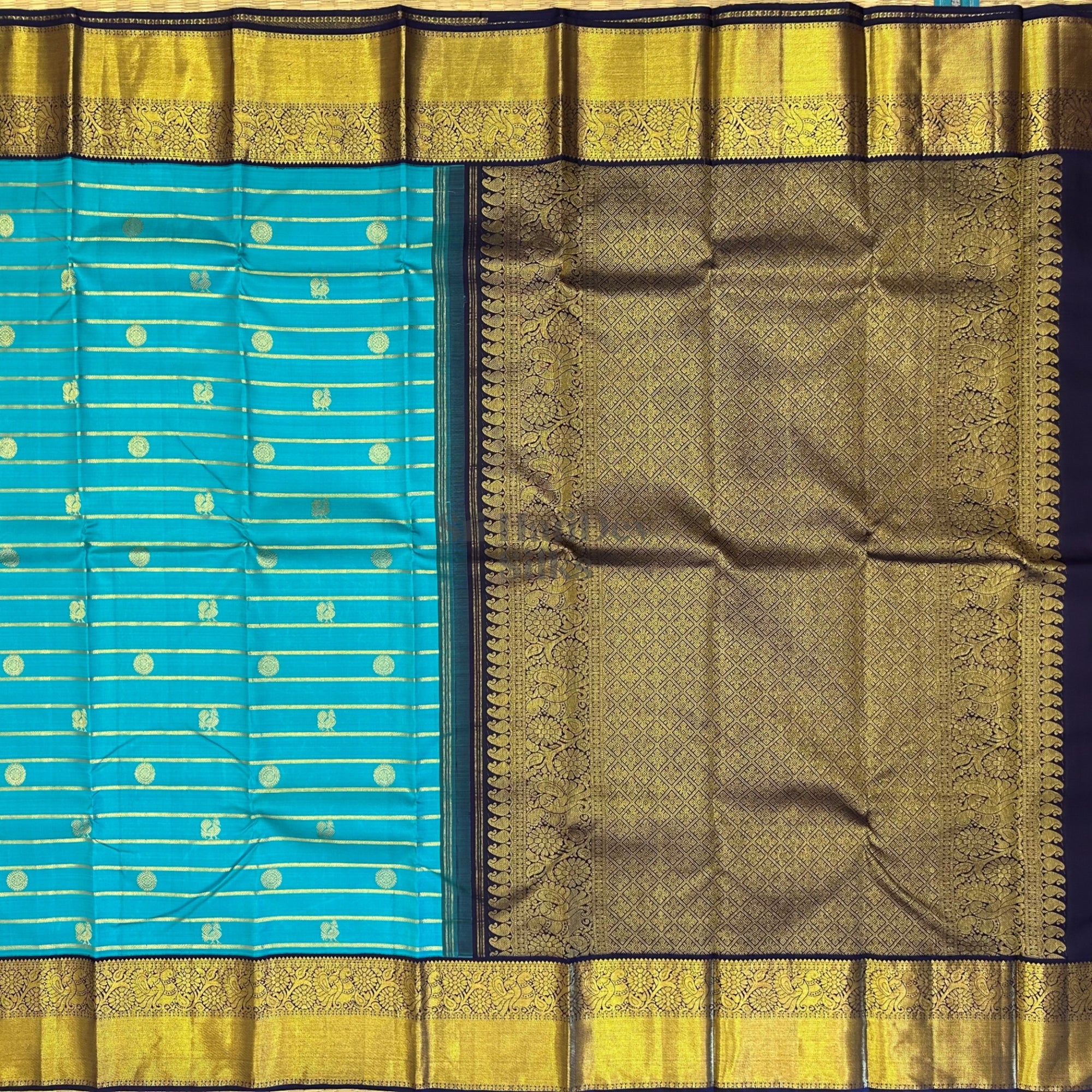 SHS9214 Kanchipuram Pure Handloom Silk Sari