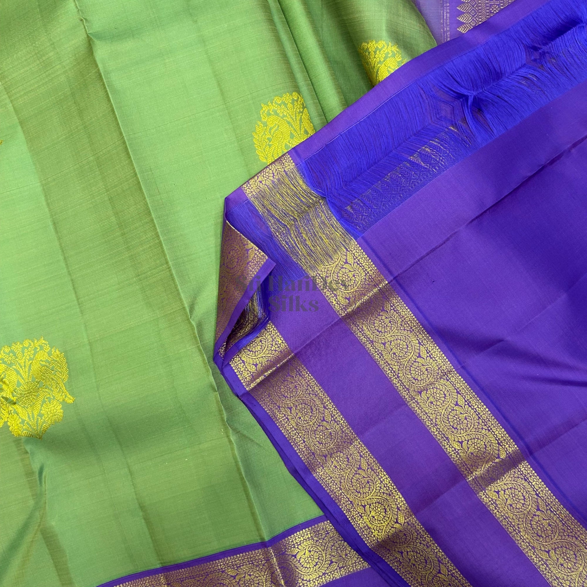 SHS9604 Kanchipuram Pure Handloom Silk Sari