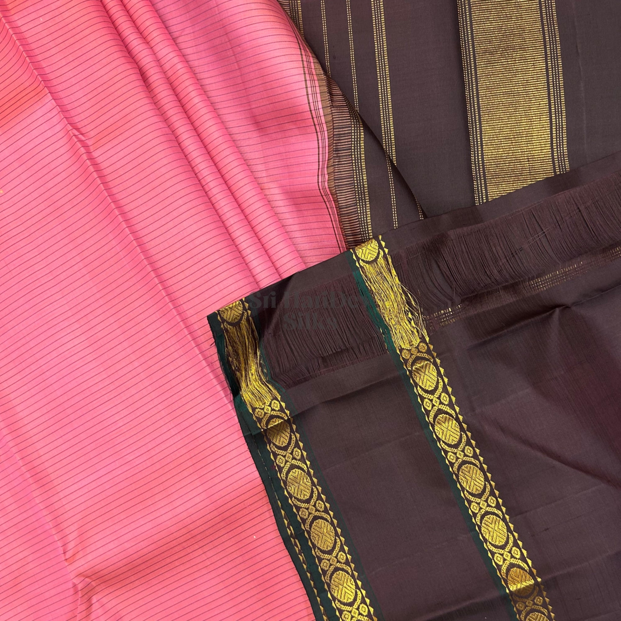 SHS9190 Kanchipuram Pure Handloom Silk Sari