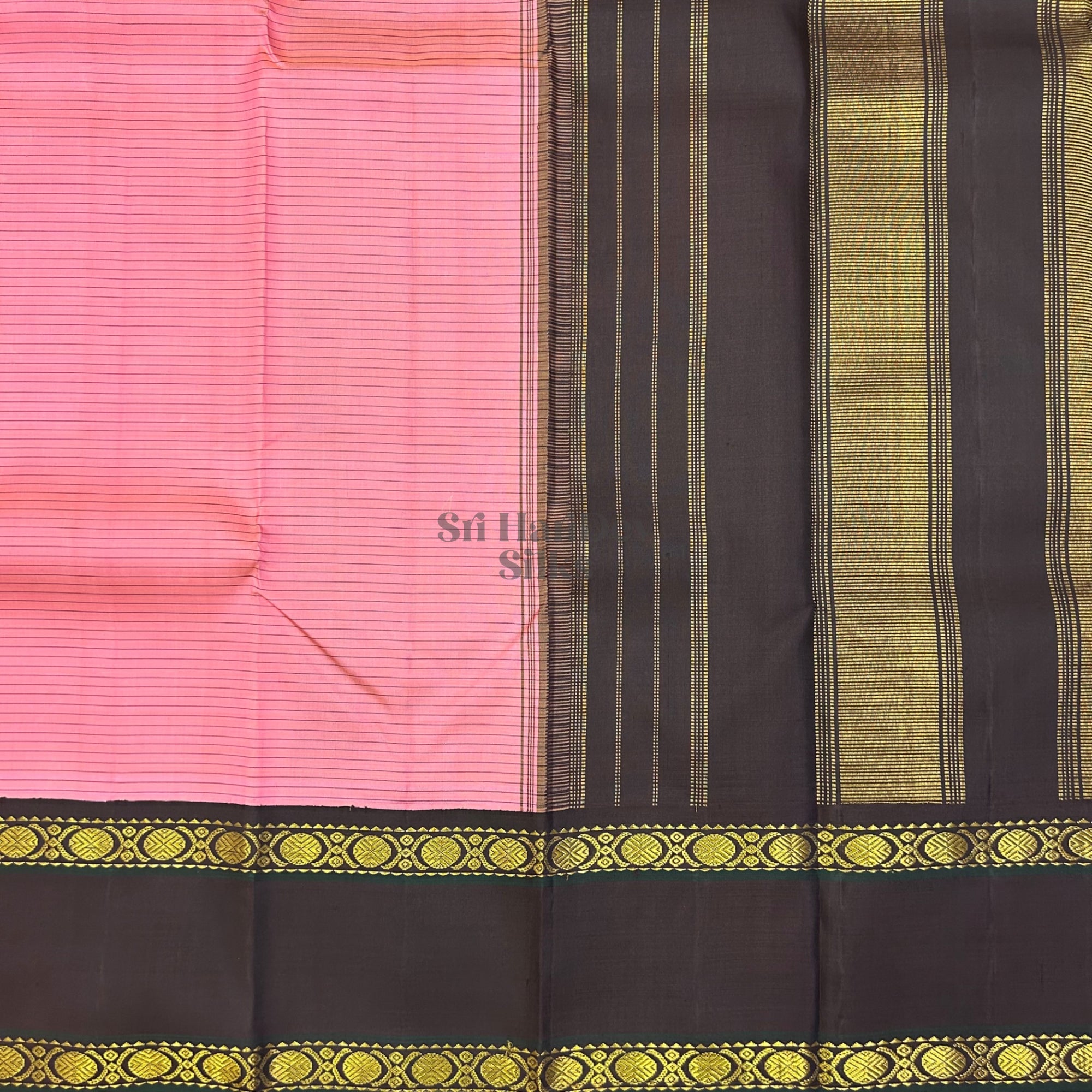 SHS9190 Kanchipuram Pure Handloom Silk Sari