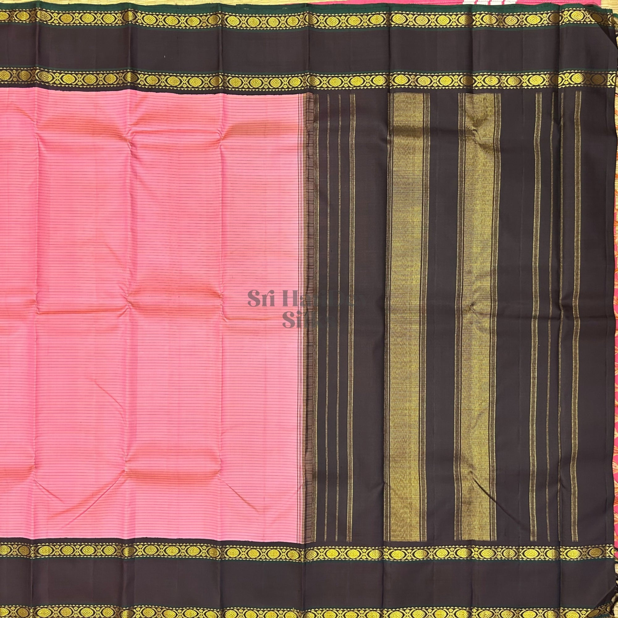 SHS9190 Kanchipuram Pure Handloom Silk Sari