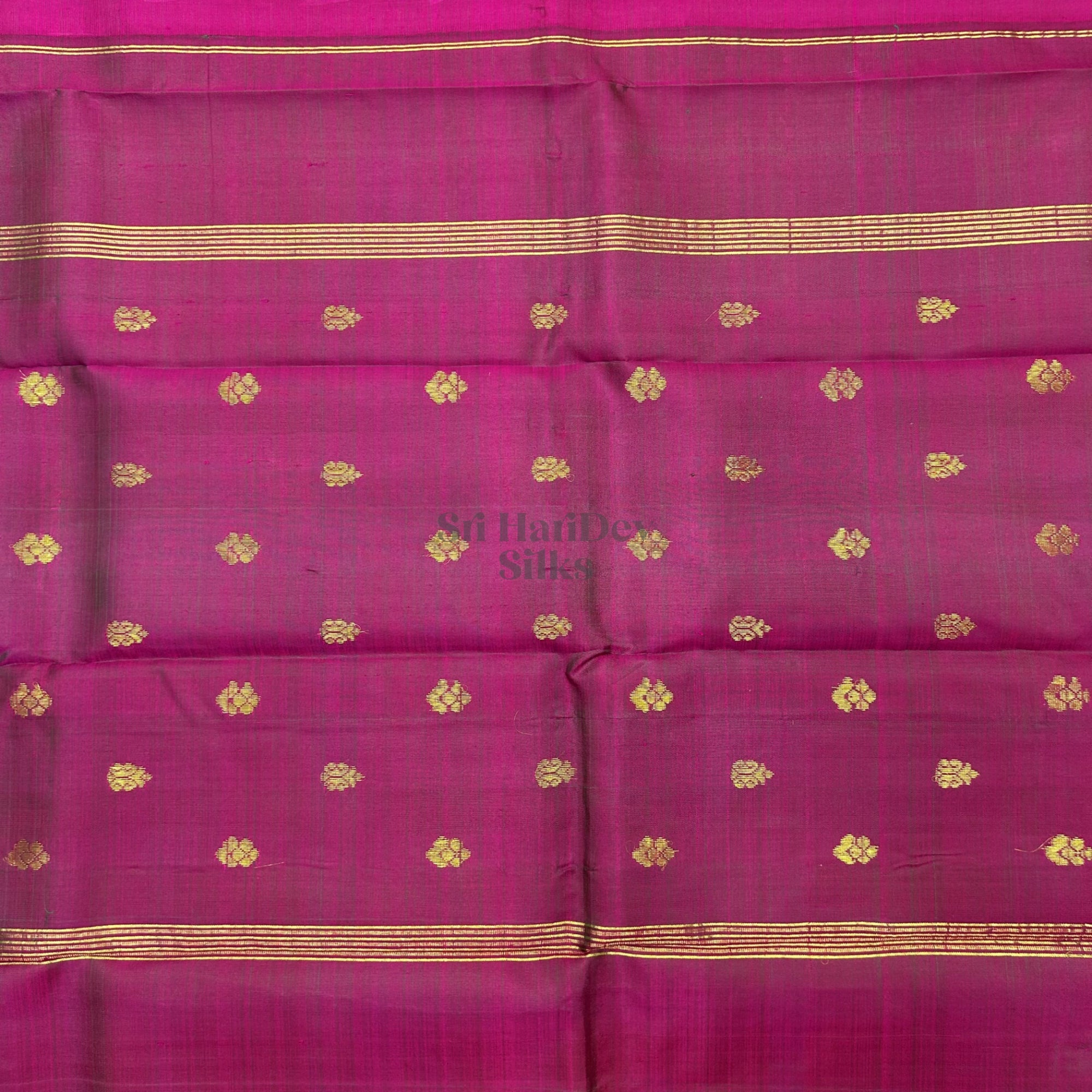 SHS8766 Kanchipuram OneSide Border Saree