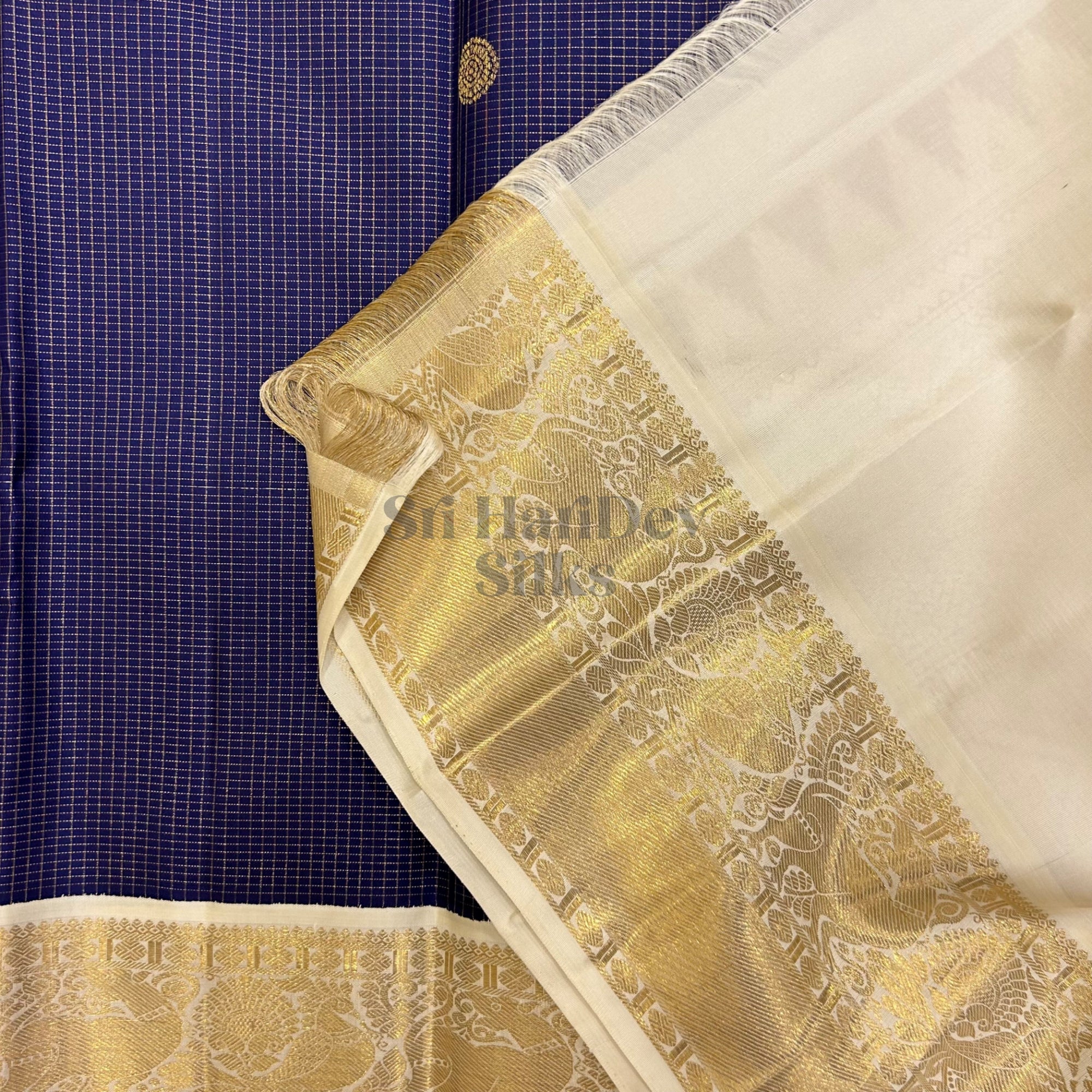 SHS8131 Kanchipuram Pure Handloom Silk Sari