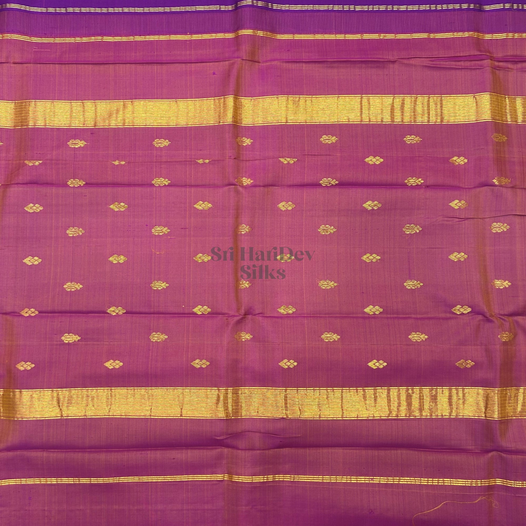 SHS8771 Kanchipuram OneSide Border Saree