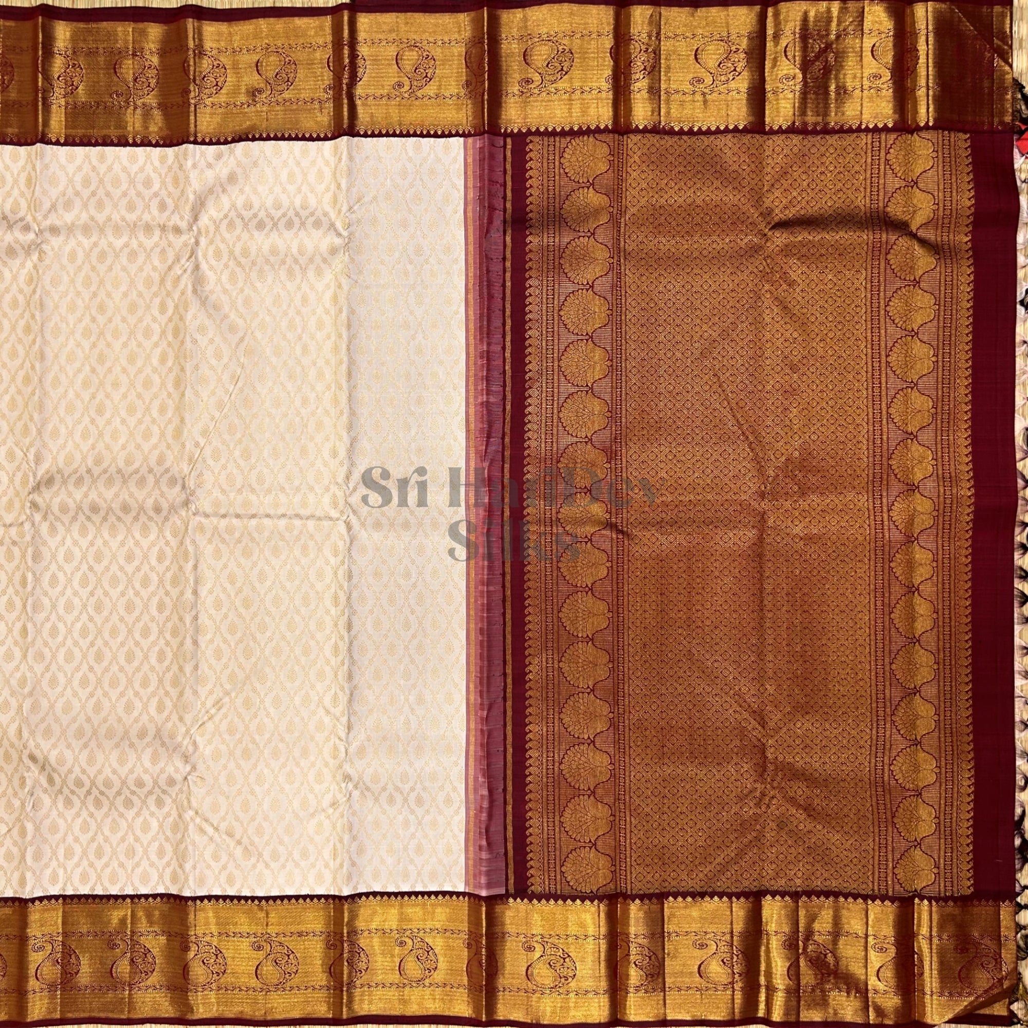 SHS5923 Kanchipuram Pure Handloom Silk Sari
