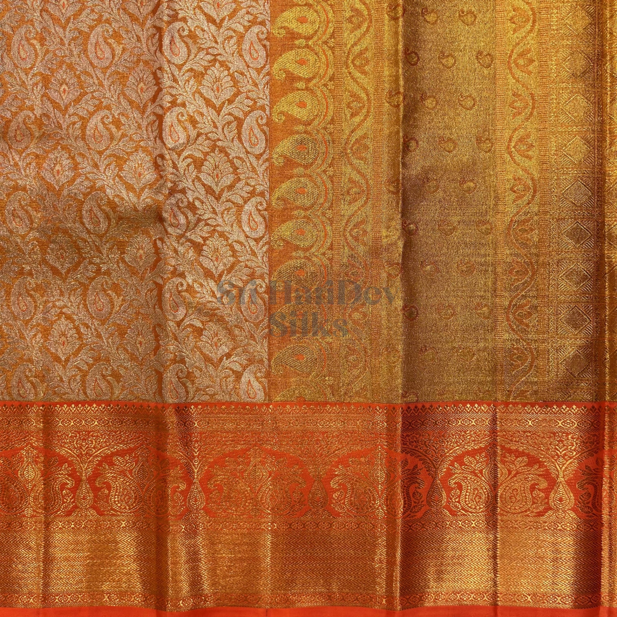 SHS7992 Kanchipuram Wedding Silk Sari